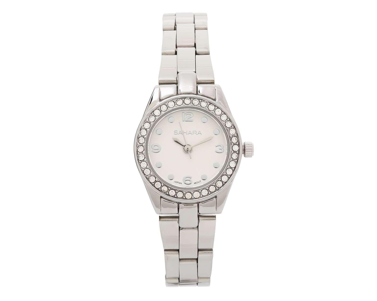 Foto 2 pulgar | Foto 1 | Reloj para Mujer Sahara 4726 Plateado