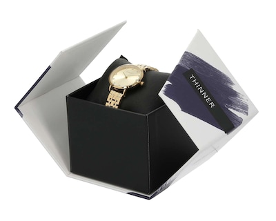 Foto 5 | Foto 5 | Reloj Thinner 16892 Dorado