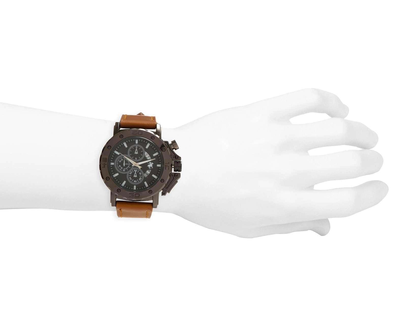 Foto 5 pulgar | Foto 4 | Reloj para Hombre York Team Polo Club JY-21B05 Café