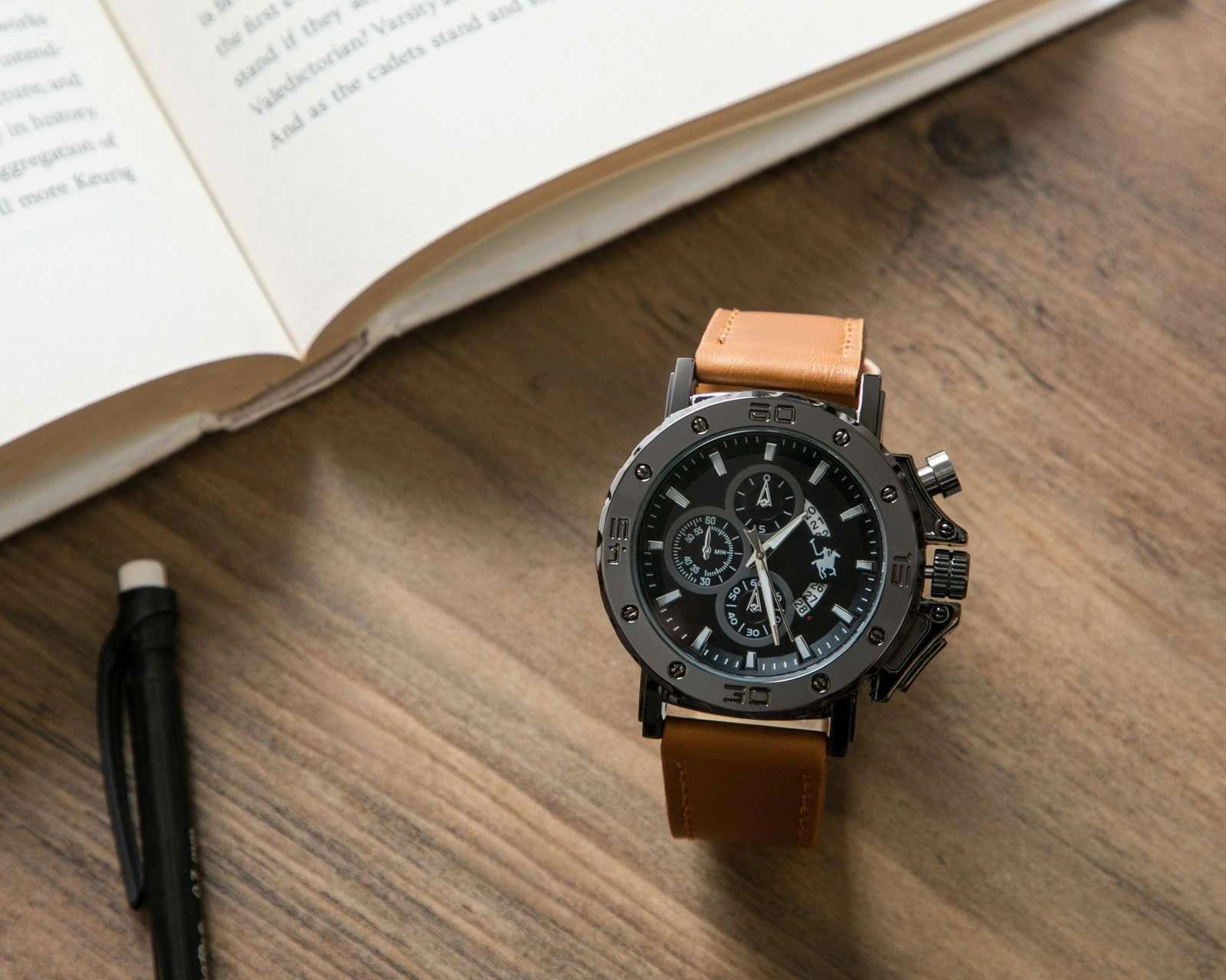 Foto 7 pulgar | Foto 6 | Reloj para Hombre York Team Polo Club JY-21B05 Café
