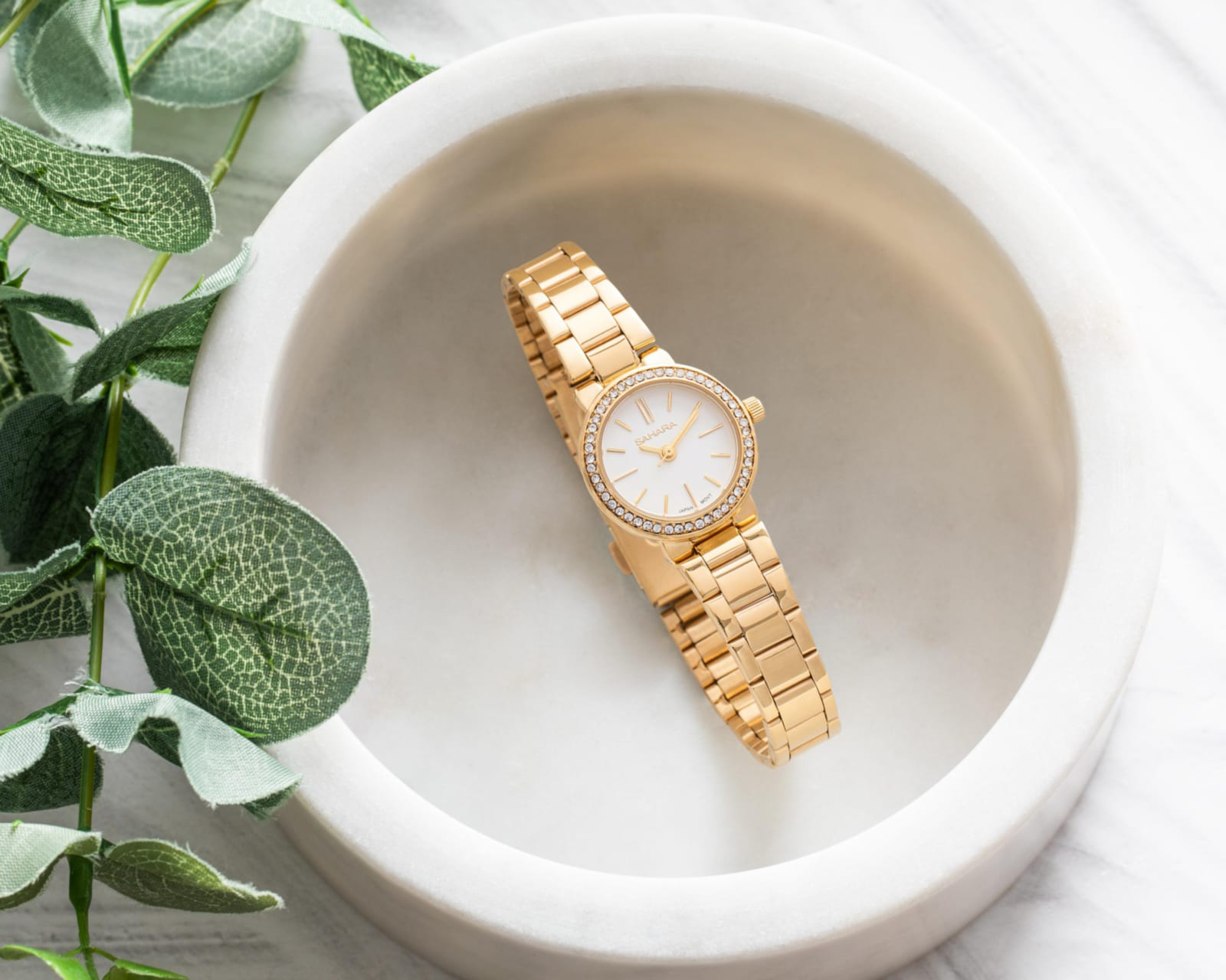 Foto 6 | Foto 6 | Reloj para Mujer Sahara 15336 Dorado