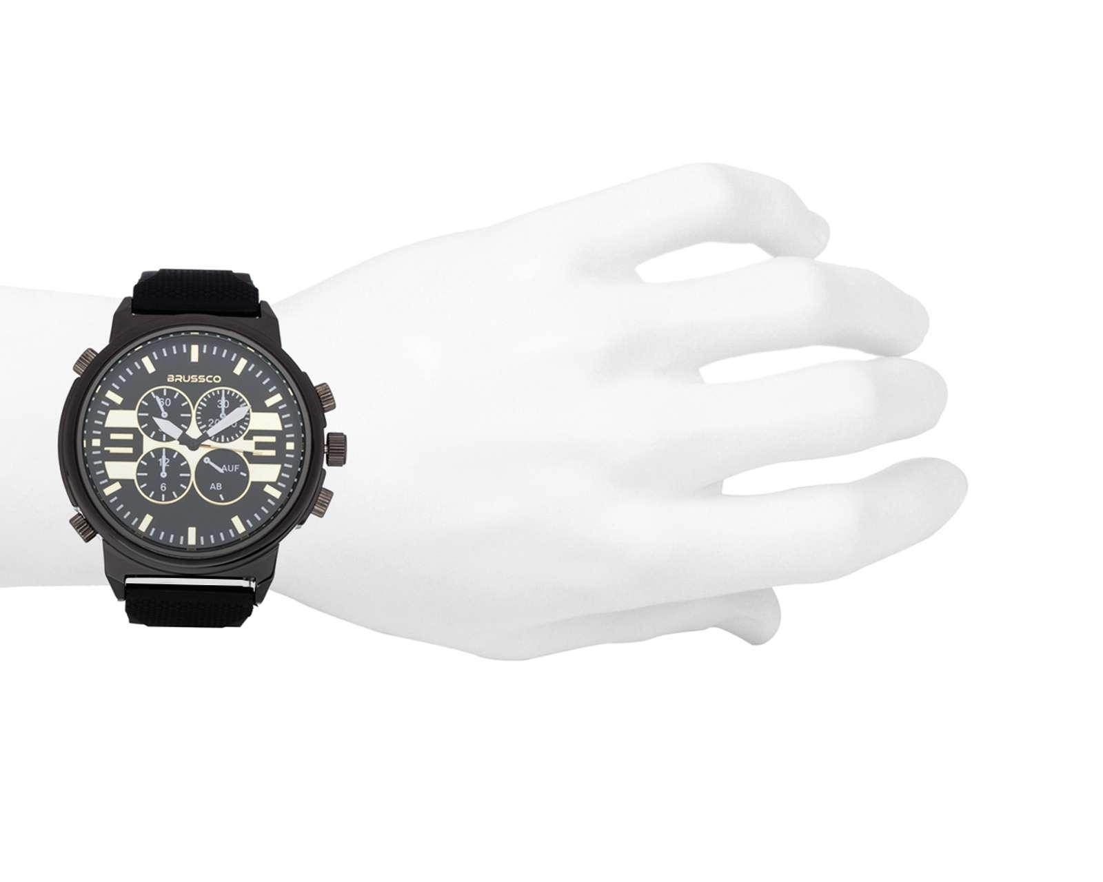 Foto 4 | Foto 4 | Reloj Brussco 4460 Negro