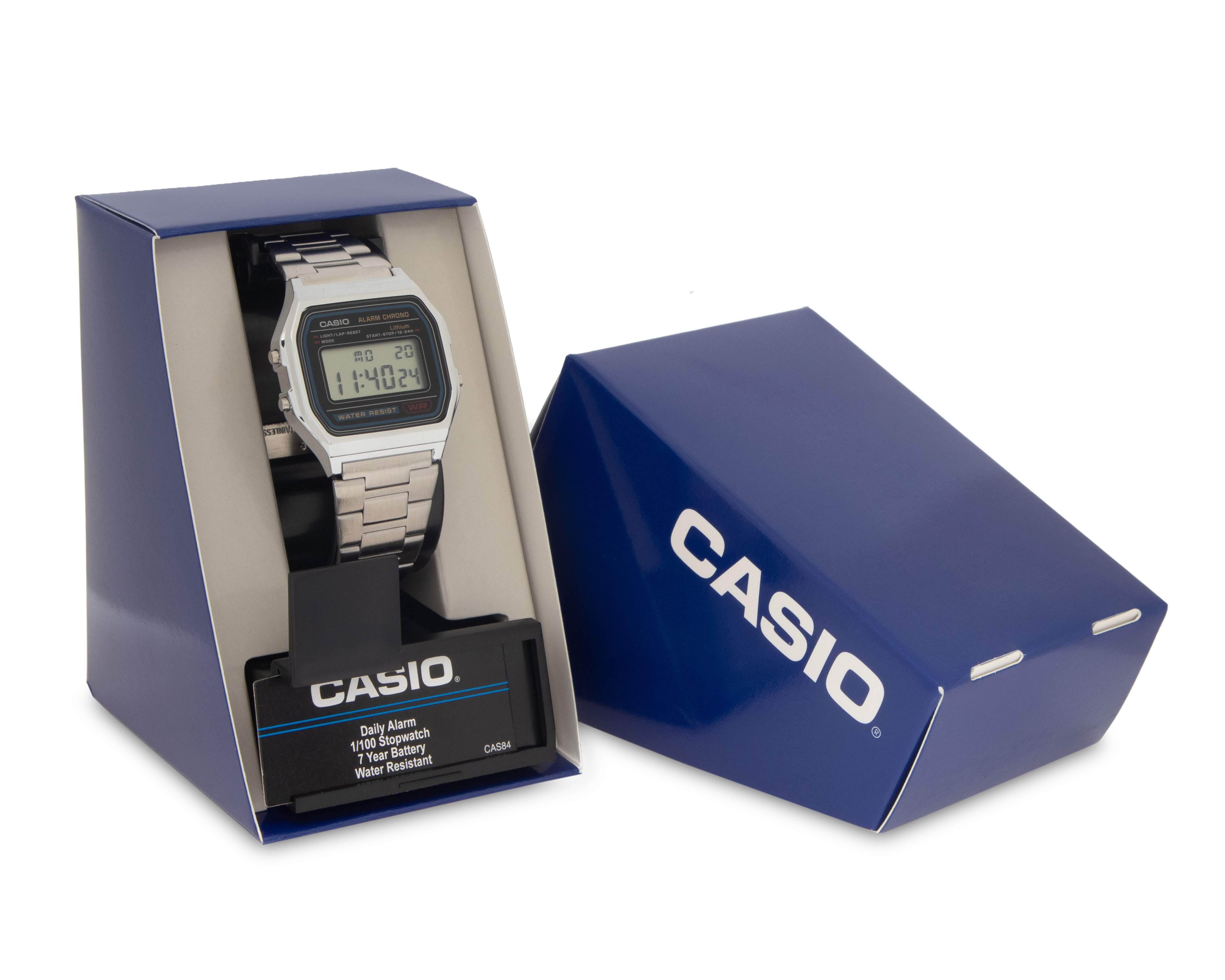 Foto 5 | Foto 5 | Reloj para Hombre Casio A158WA-1R Plateado