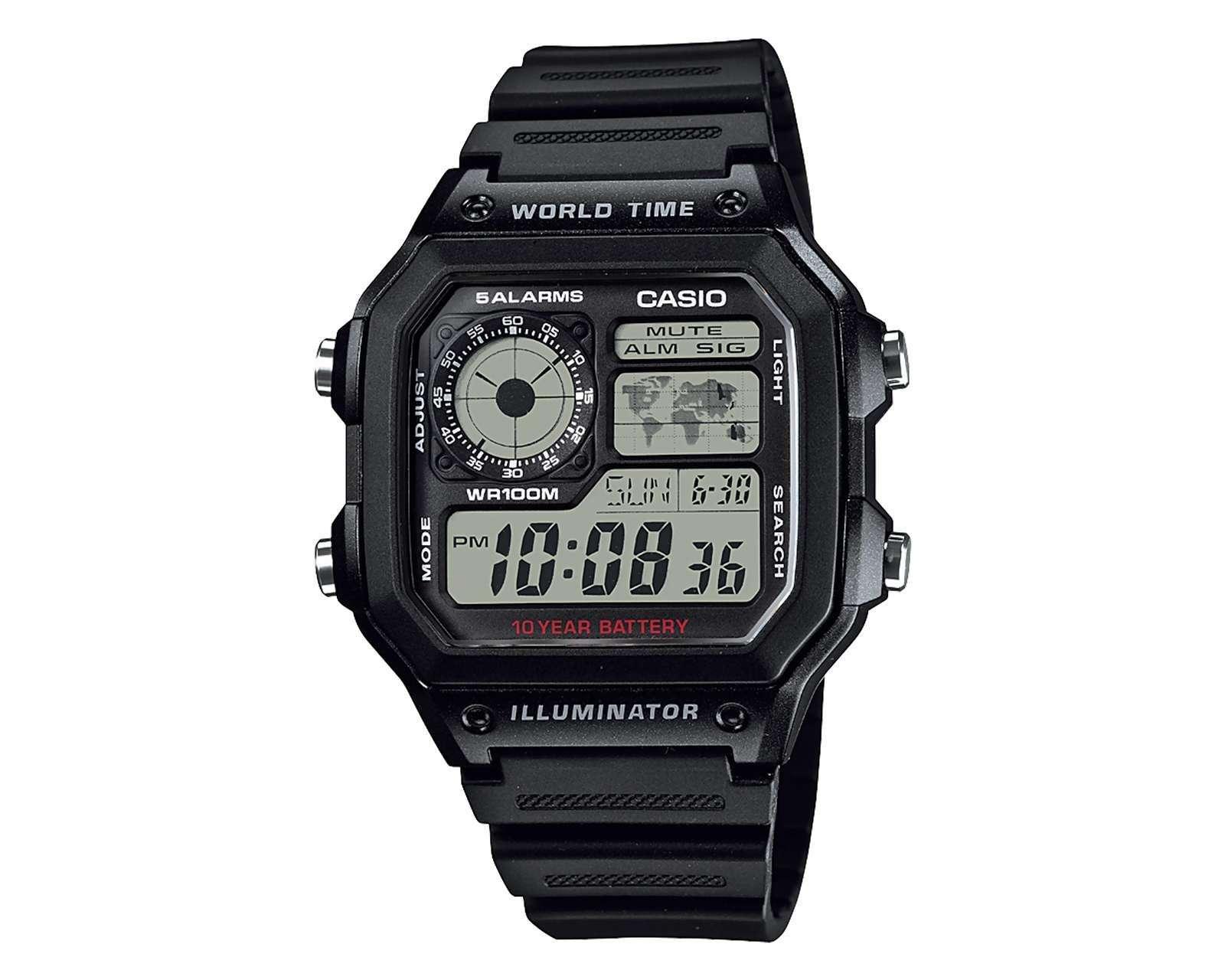 Foto 1 | Foto 1 | Reloj para Hombre Casio AE-1200WH-1AVCF Negro