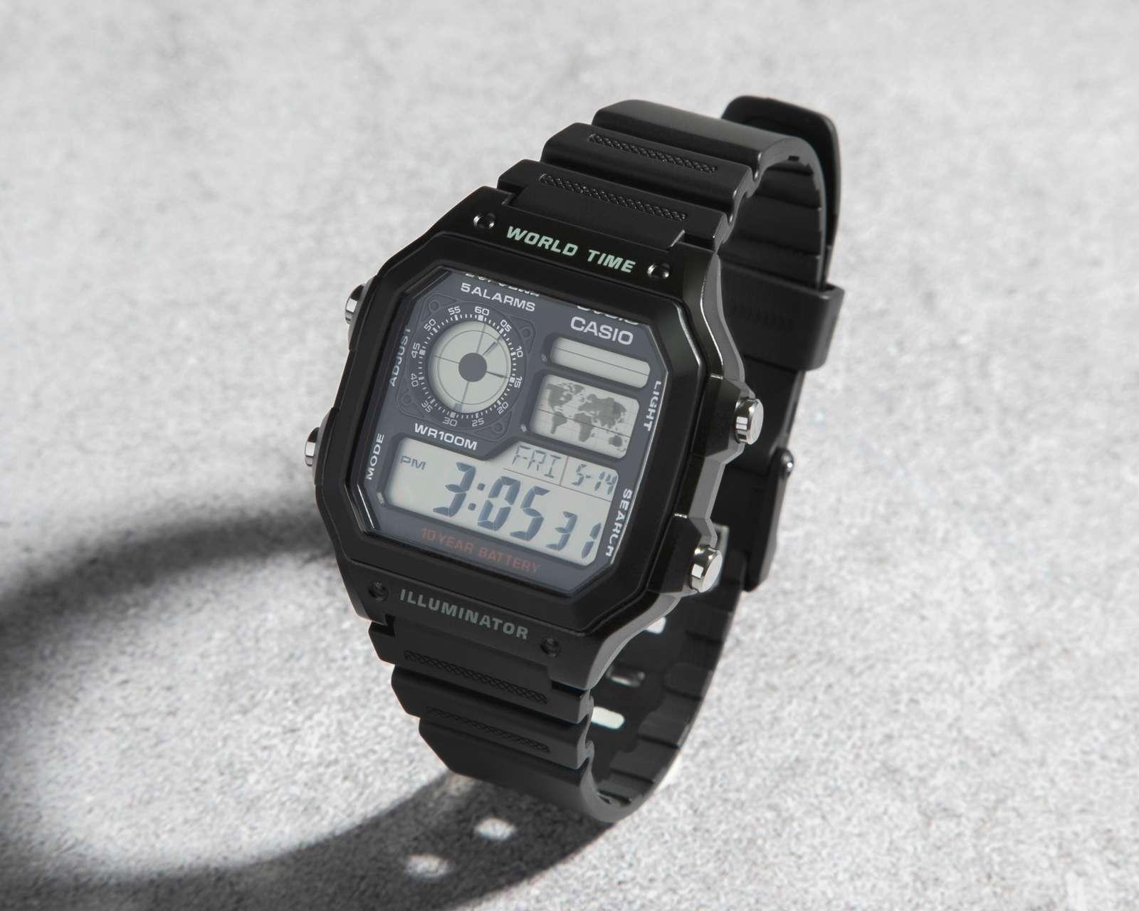 Foto 3 | Foto 3 | Reloj para Hombre Casio AE-1200WH-1AVCF Negro
