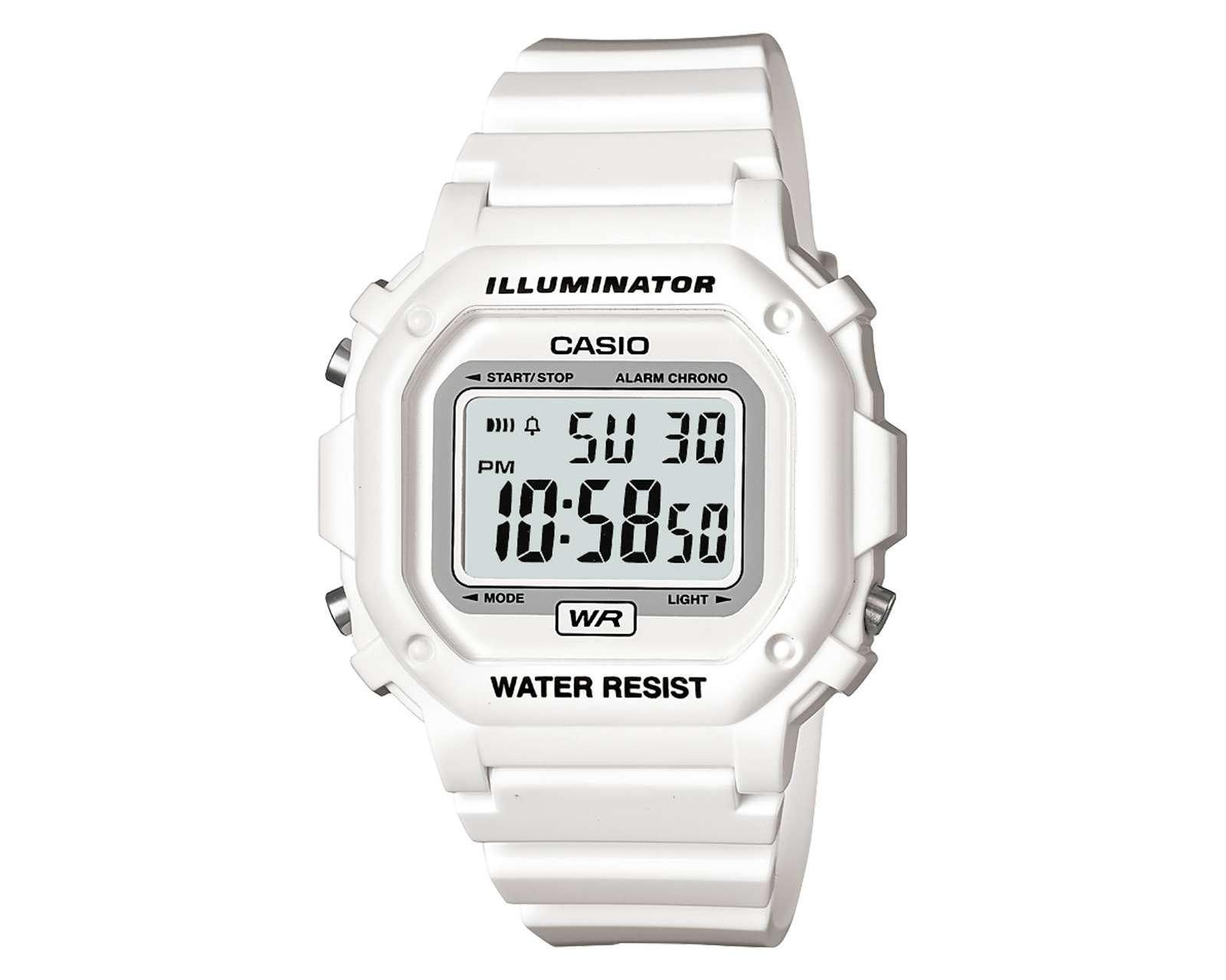 Reloj para Mujer Casio F-108WHC-7BCF Blanco