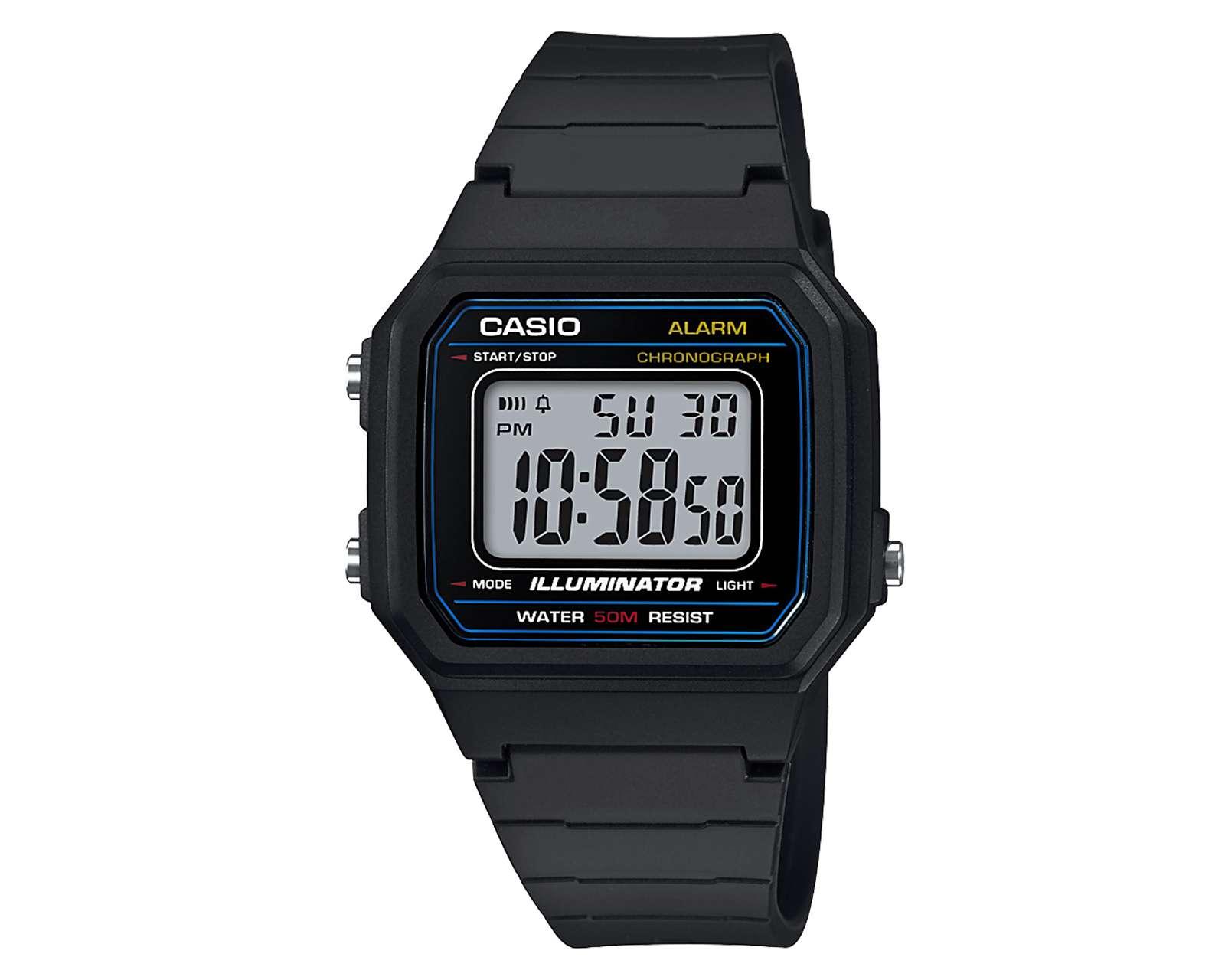 Reloj para Hombre Casio W-217H-1AVCF Negro