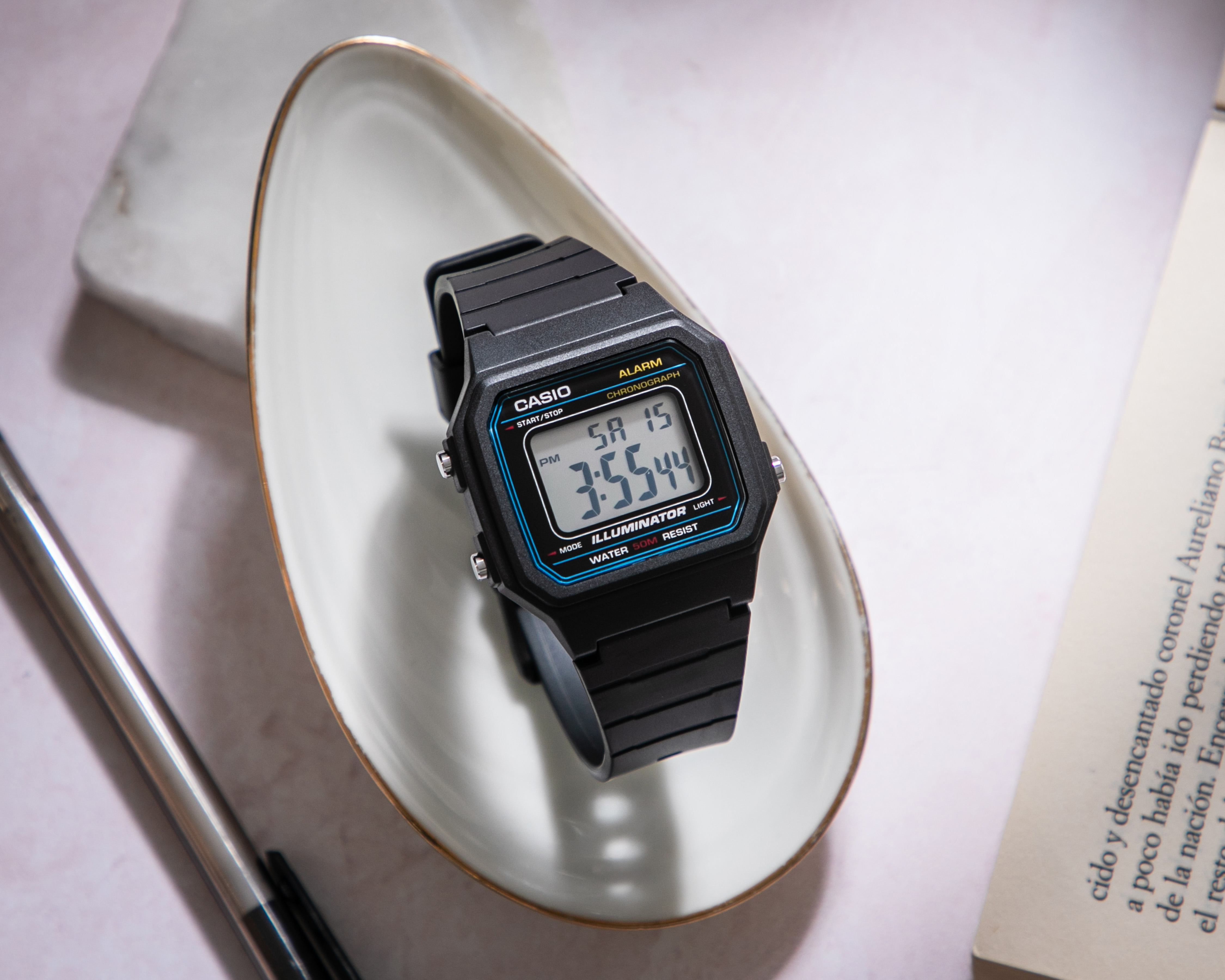 Foto 4 | Foto 4 | Reloj para Hombre Casio W-217H-1AVCF Negro