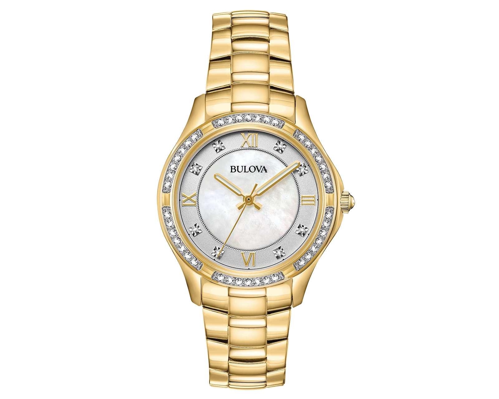 Foto 1 | Foto 1 | Reloj para Mujer Bulova 98L256 Dorado