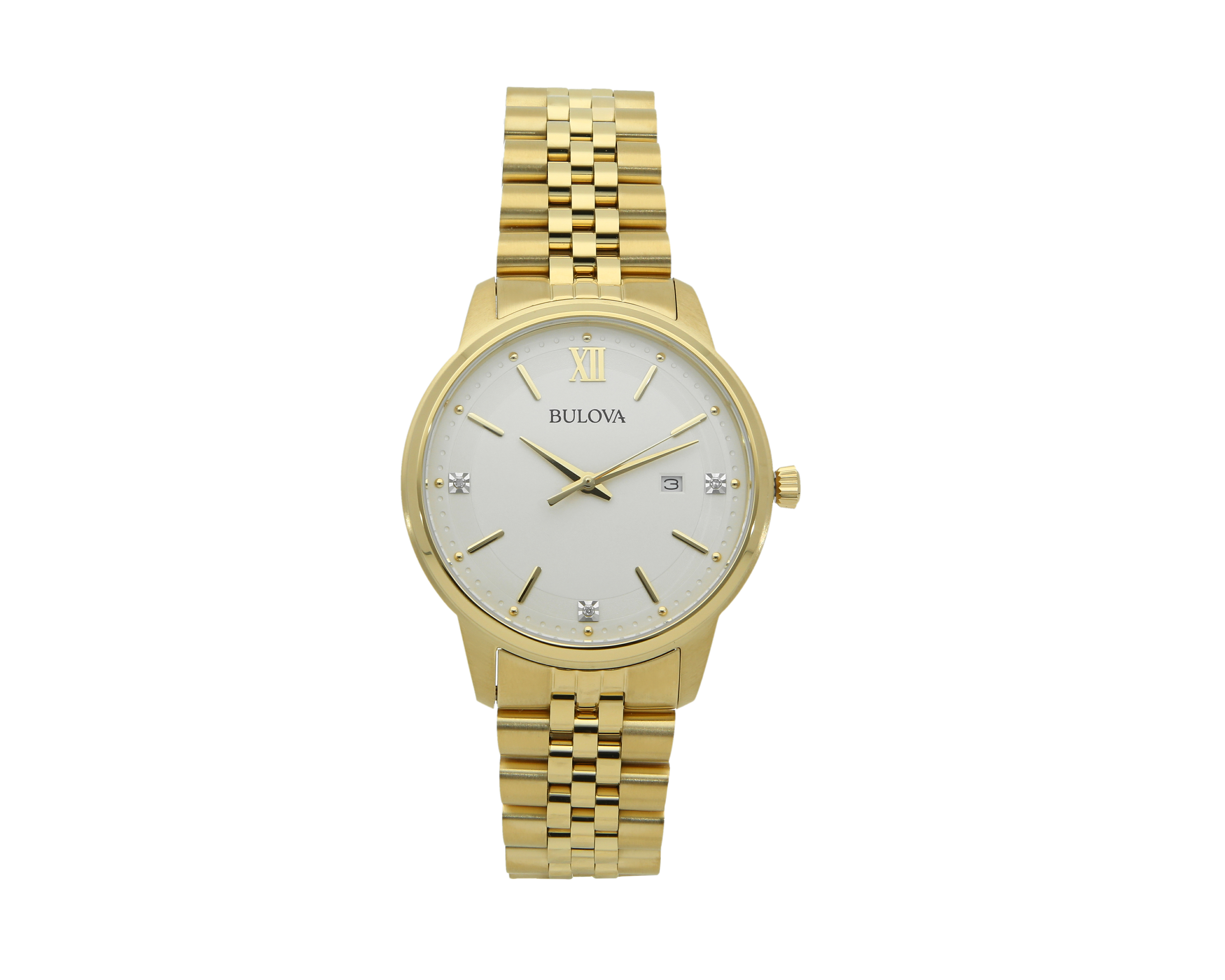 Foto 3 pulgar | Foto 11 | Reloj para Hombre Bulova 97D125 Dorado