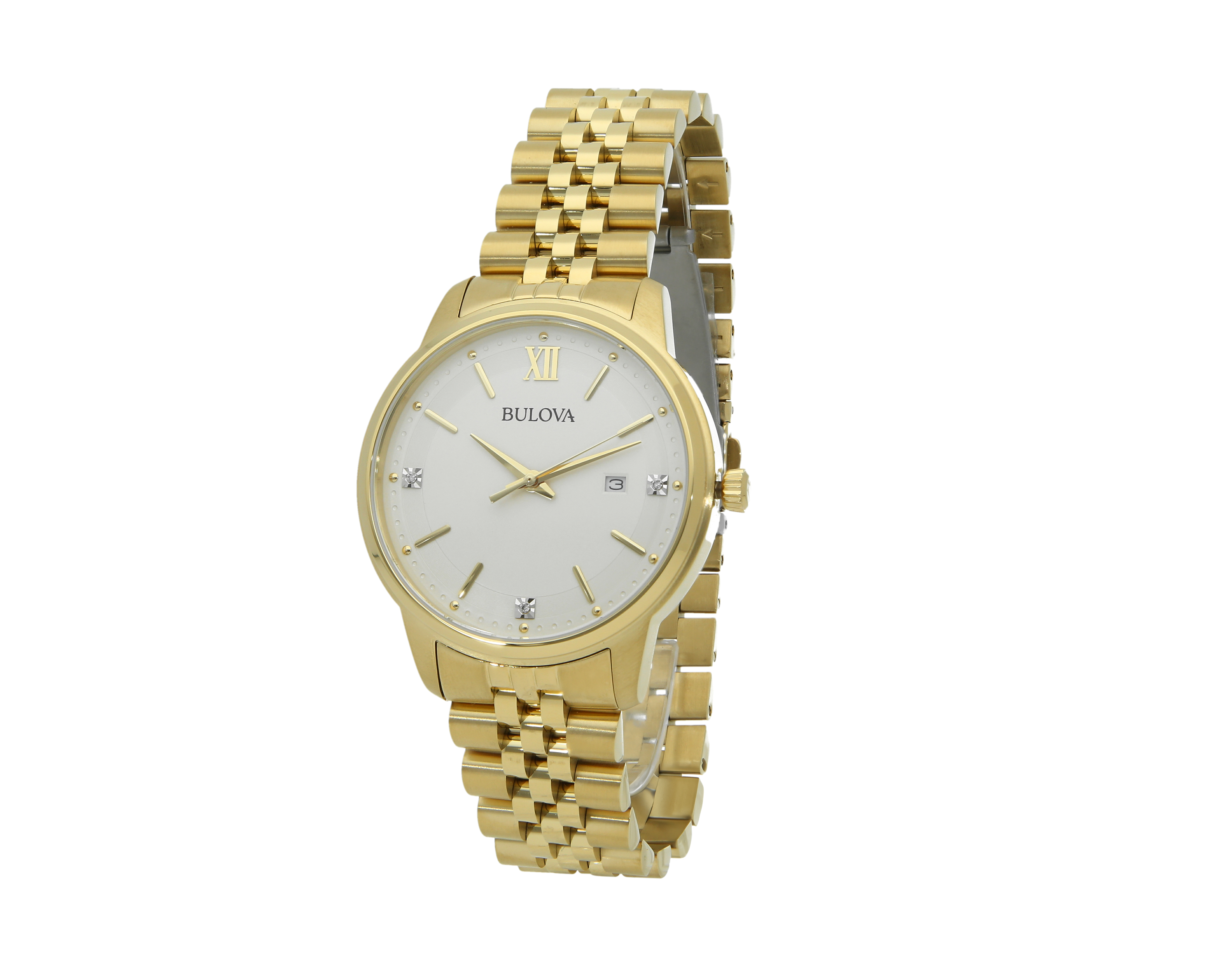 Foto 4 pulgar | Foto 12 | Reloj para Hombre Bulova 97D125 Dorado