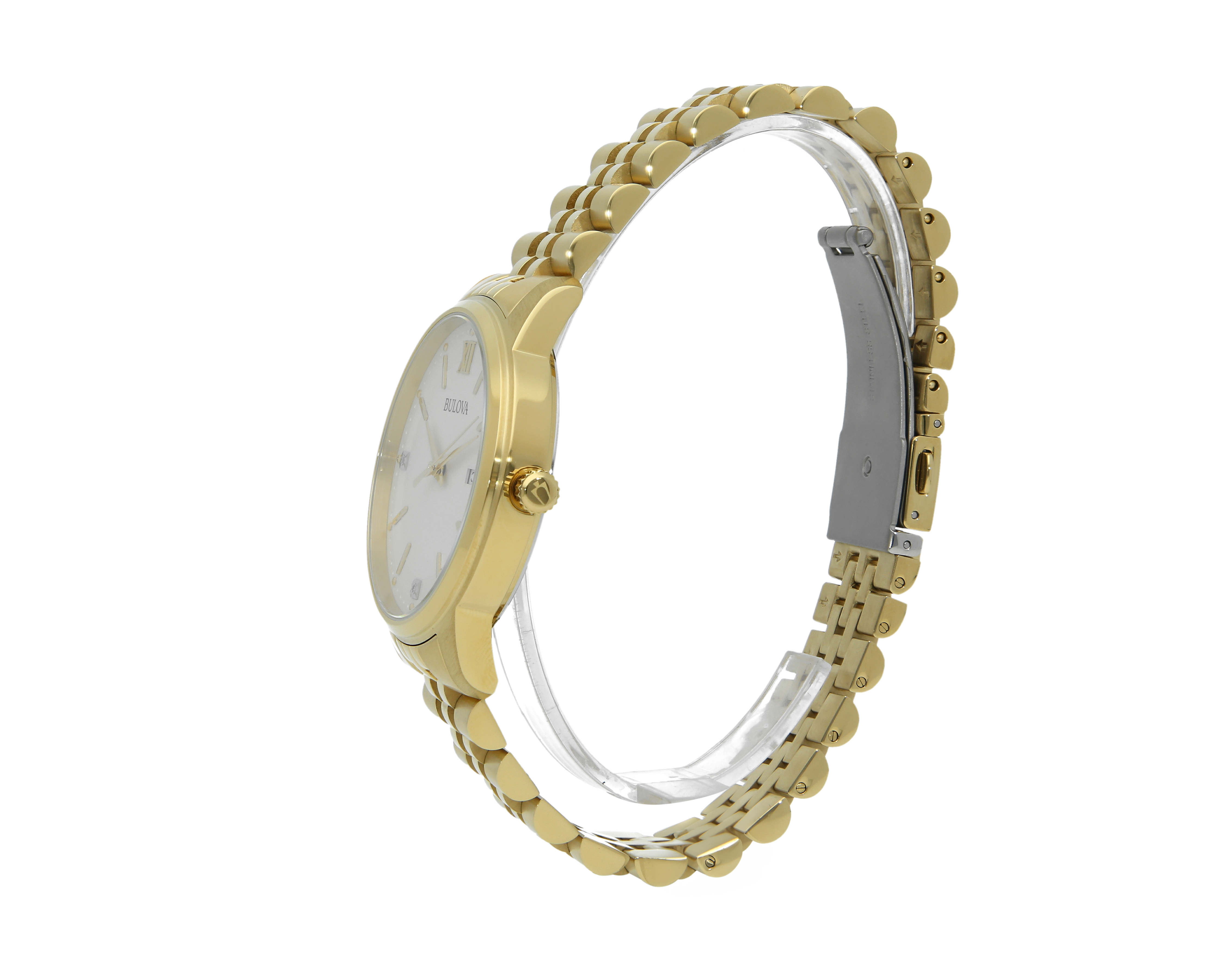 Foto 7 pulgar | Foto 15 | Reloj para Hombre Bulova 97D125 Dorado