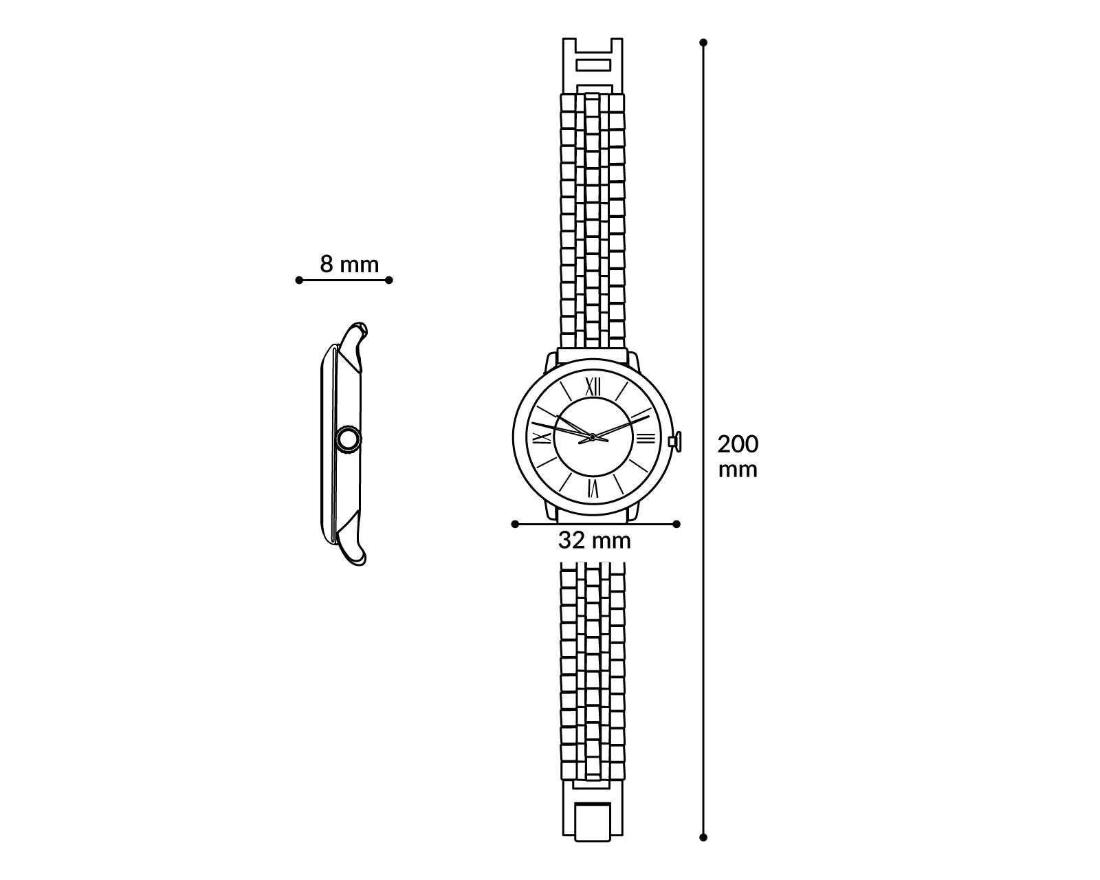 Foto 5 | Foto 5 | Reloj para Mujer Bulova 97P155 Dorado