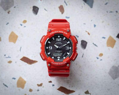 Foto 3 | Foto 3 | Reloj para Hombre Casio AQ-S810WC-4AVCF Rojo