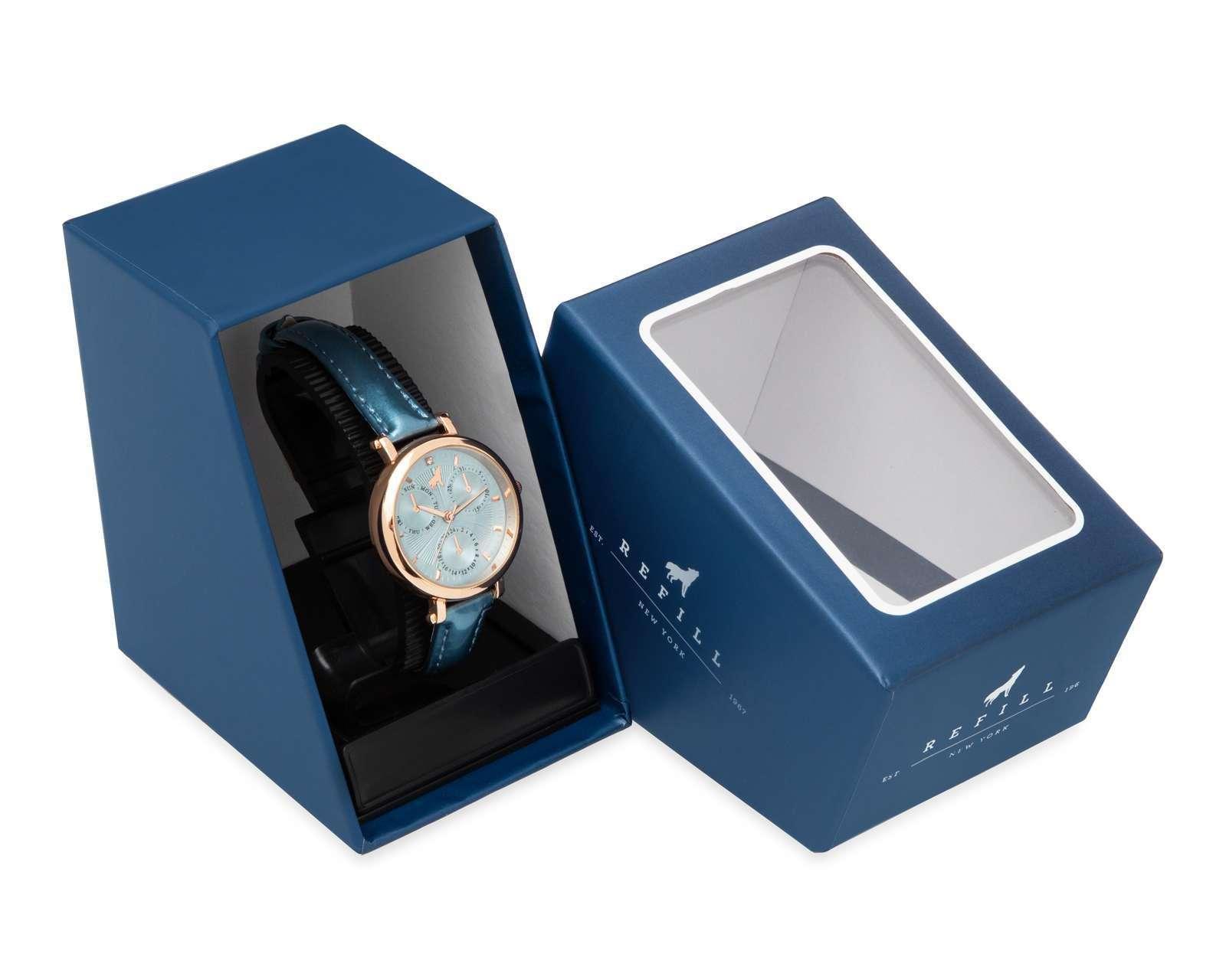 Foto 4 | Foto 5 | Reloj Refill YK-21842 Azul