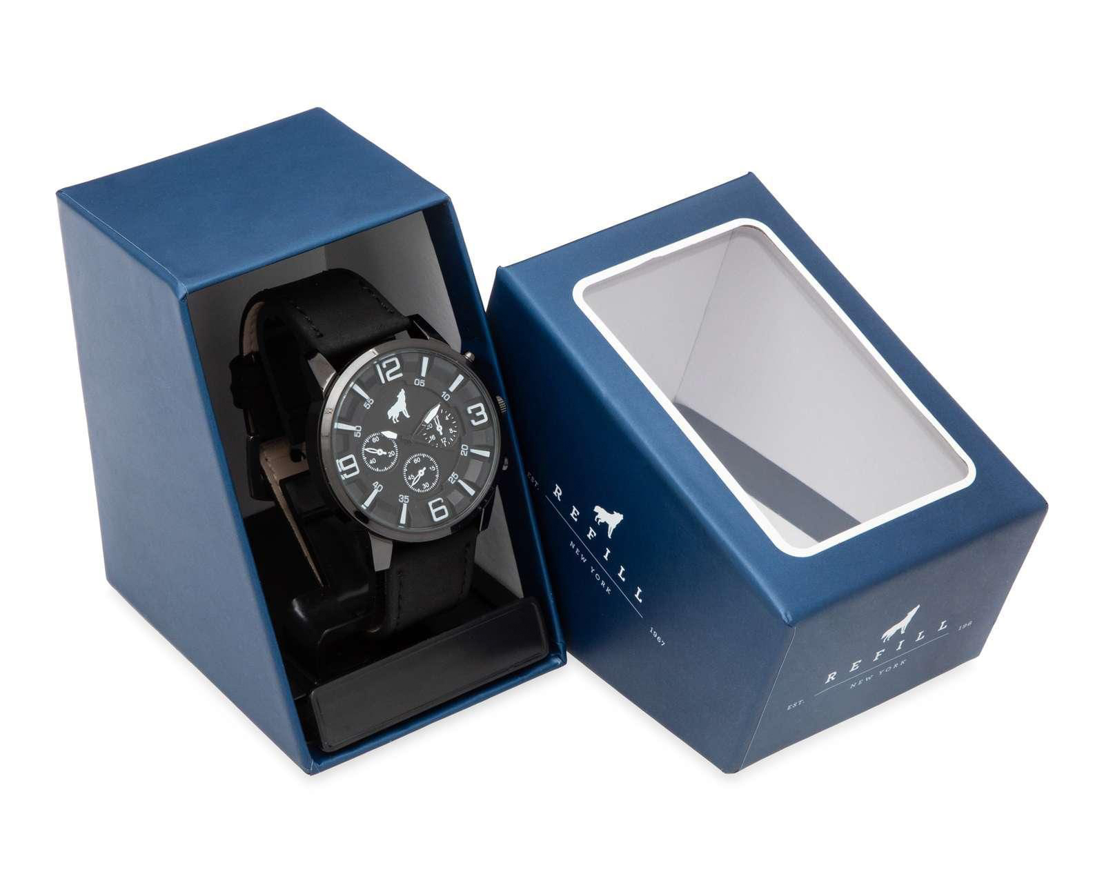 Foto 5 | Foto 5 | Reloj para Hombre Refill YK-21813 Negro