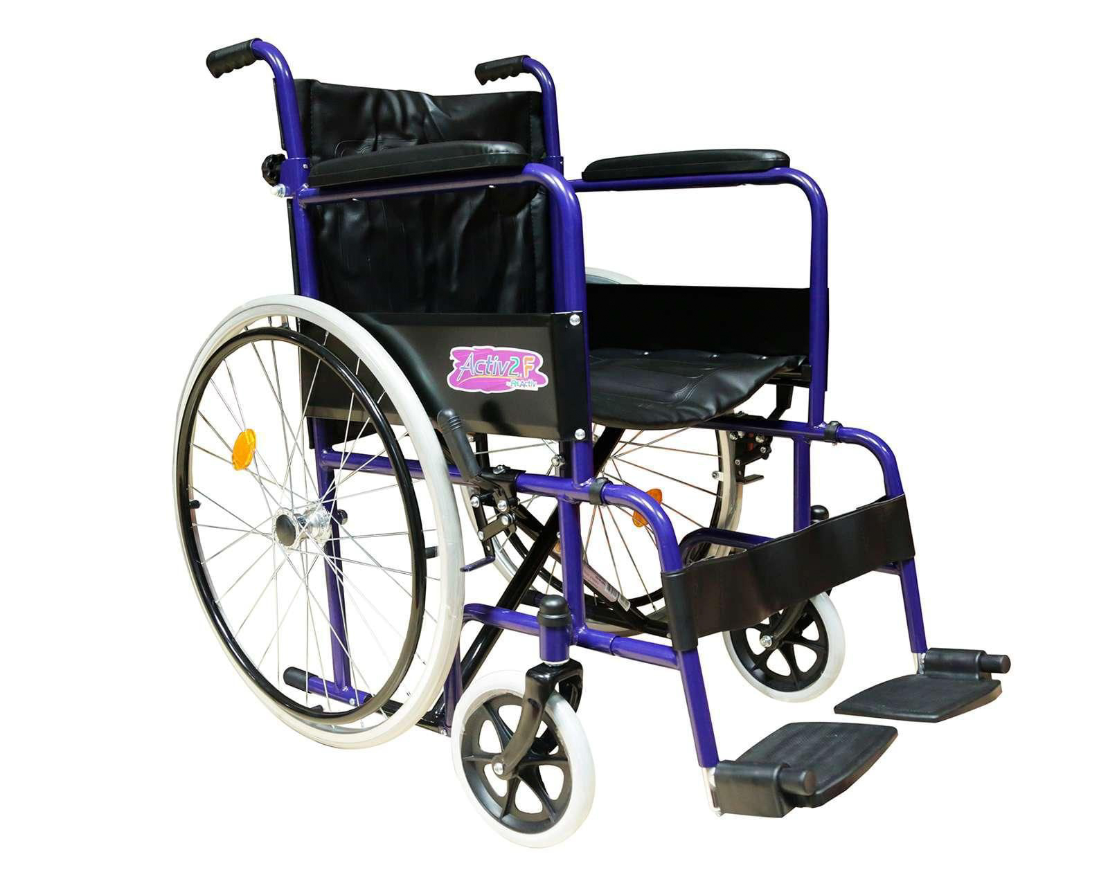 Silla de Ruedas ReActiv Plegable con Frenos