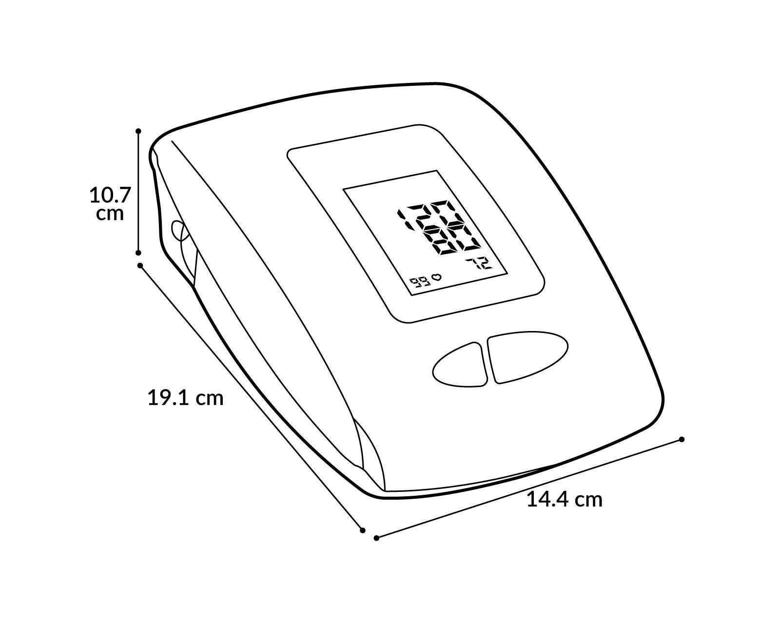 Foto 5 pulgar | Foto 4 | Baumanómetro Digital de Brazo Nebucor HL-888JA