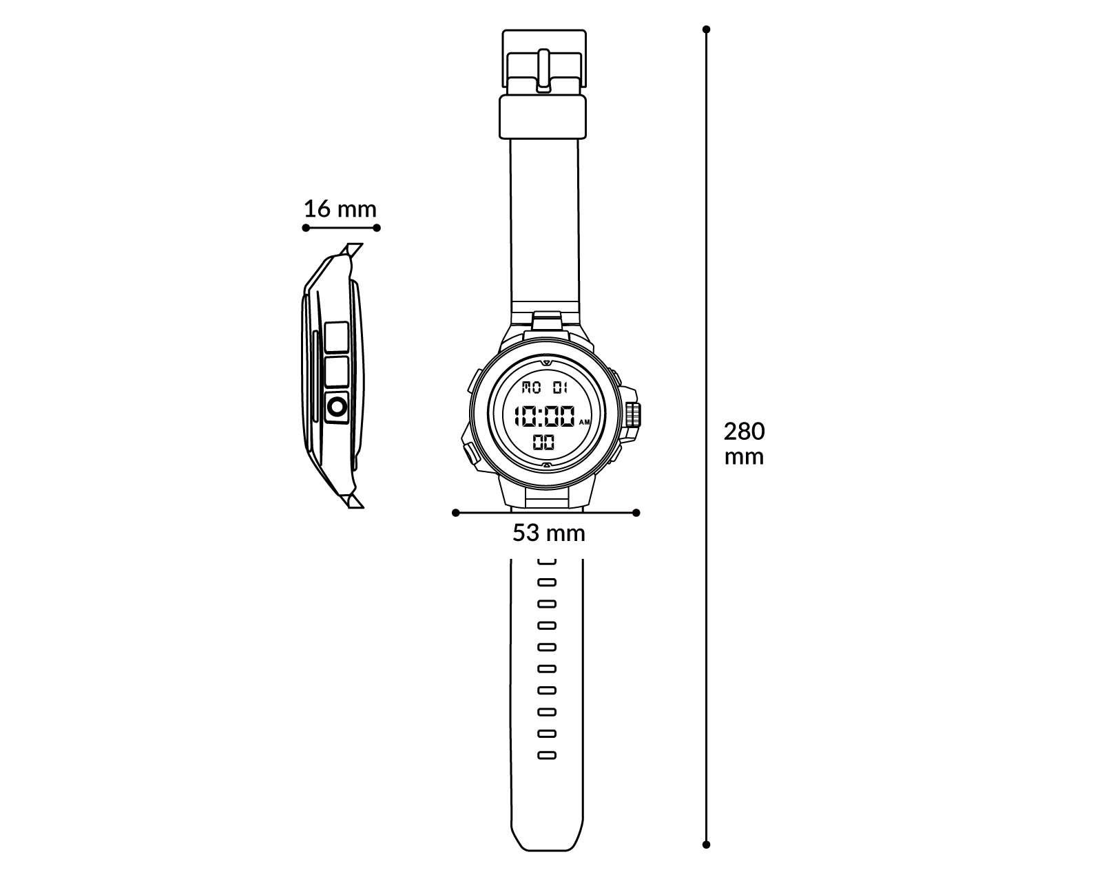 Foto 5 | Foto 5 | Reloj Skechers SR1032 Negro