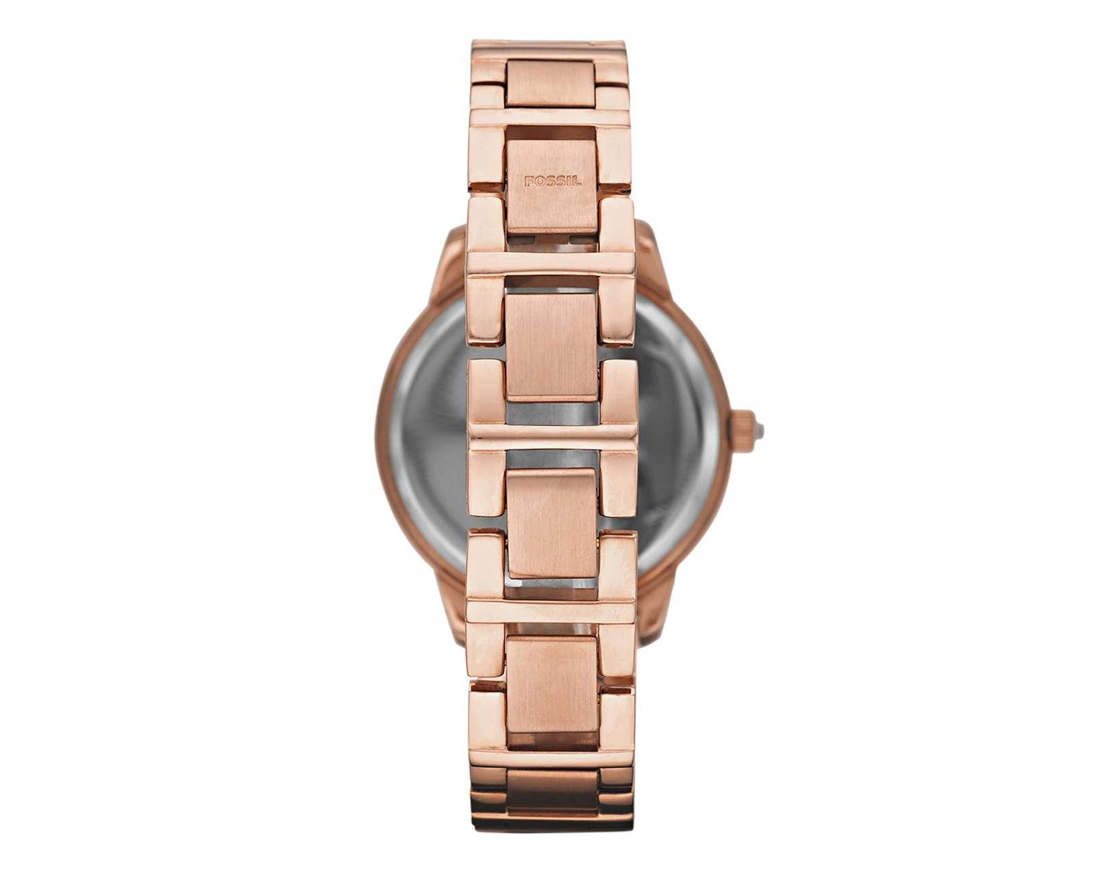 Foto 3 pulgar | Foto 3 | Reloj para Mujer Fossil ES3020 Oro Rosa