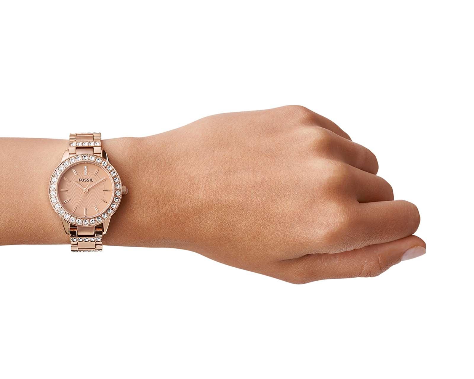 Foto 4 pulgar | Foto 4 | Reloj para Mujer Fossil ES3020 Oro Rosa