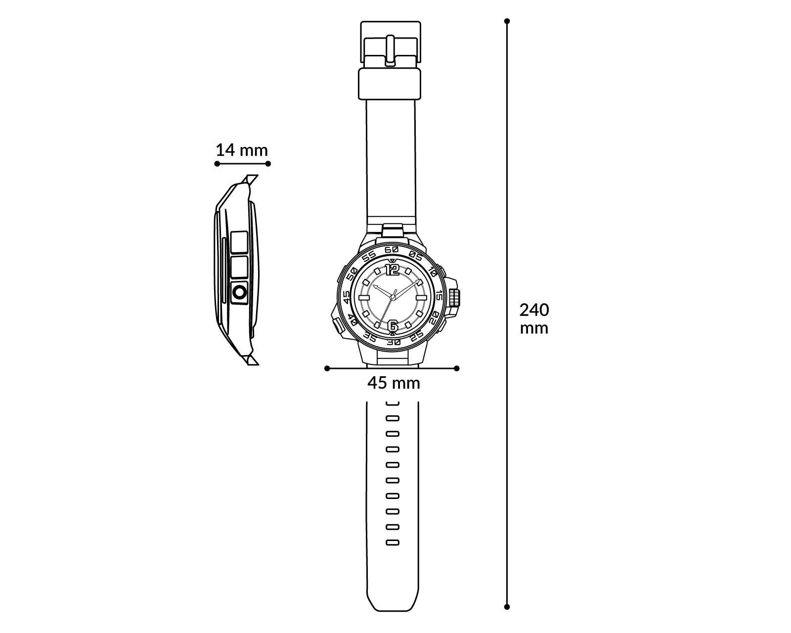 Foto 6 | Foto 6 | Reloj Skechers SR5156 Negro