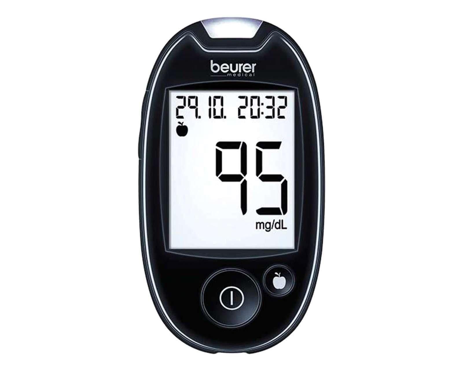 Foto 2 pulgar | Foto 1 | Glucómetro Digital Beurer 10 Tiras y 10 Lancetas