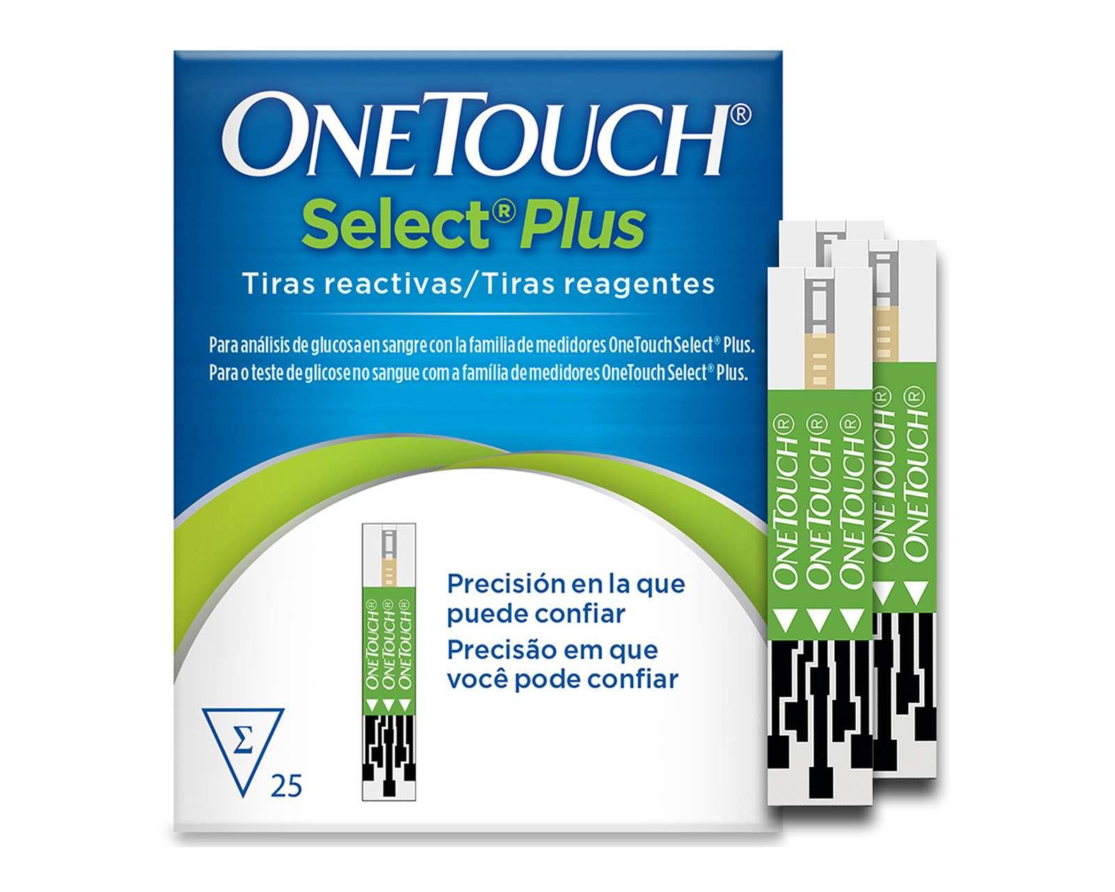 Foto 1 | Foto 1 | Tiras Reactivas One Touch Select Plus 25 Piezas