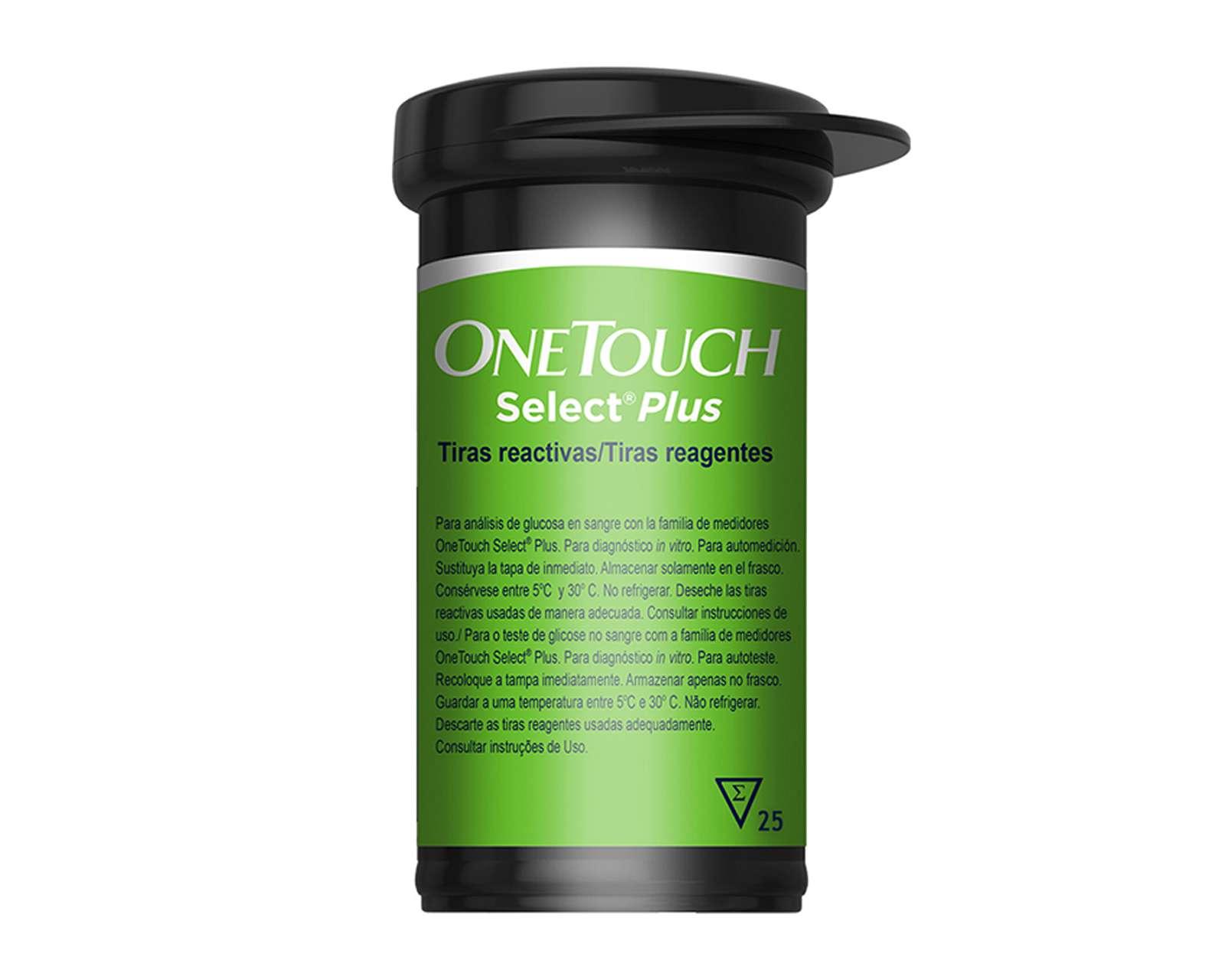 Foto 4 pulgar | Foto 3 | Tiras Reactivas One Touch Select Plus 25 Piezas
