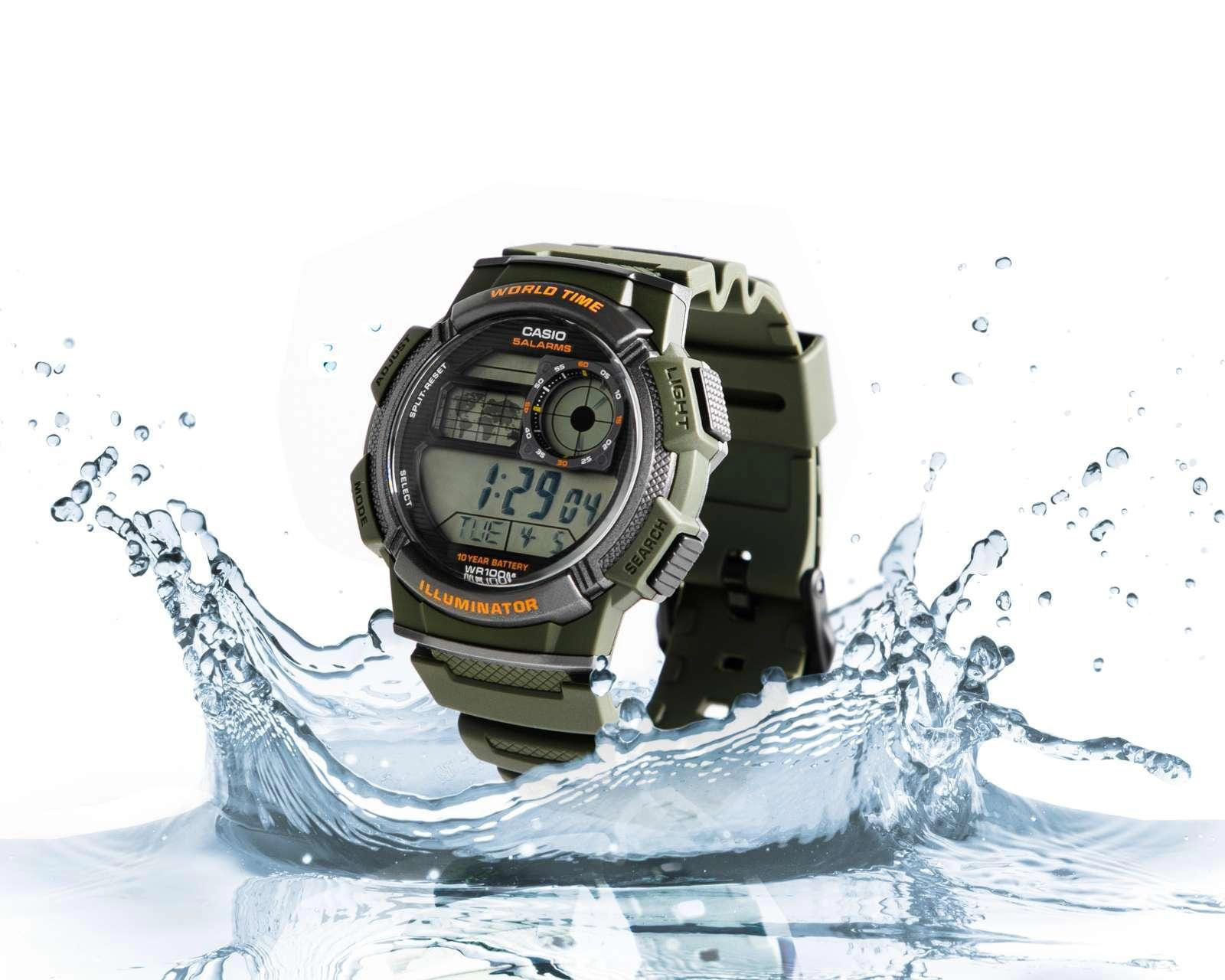 Foto 6 pulgar | Foto 5 | Reloj para Hombre Casio AE-1000W-3AVCF Verde