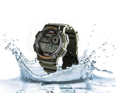 Foto 5 | Foto 5 | Reloj para Hombre Casio AE-1000W-3AVCF Verde