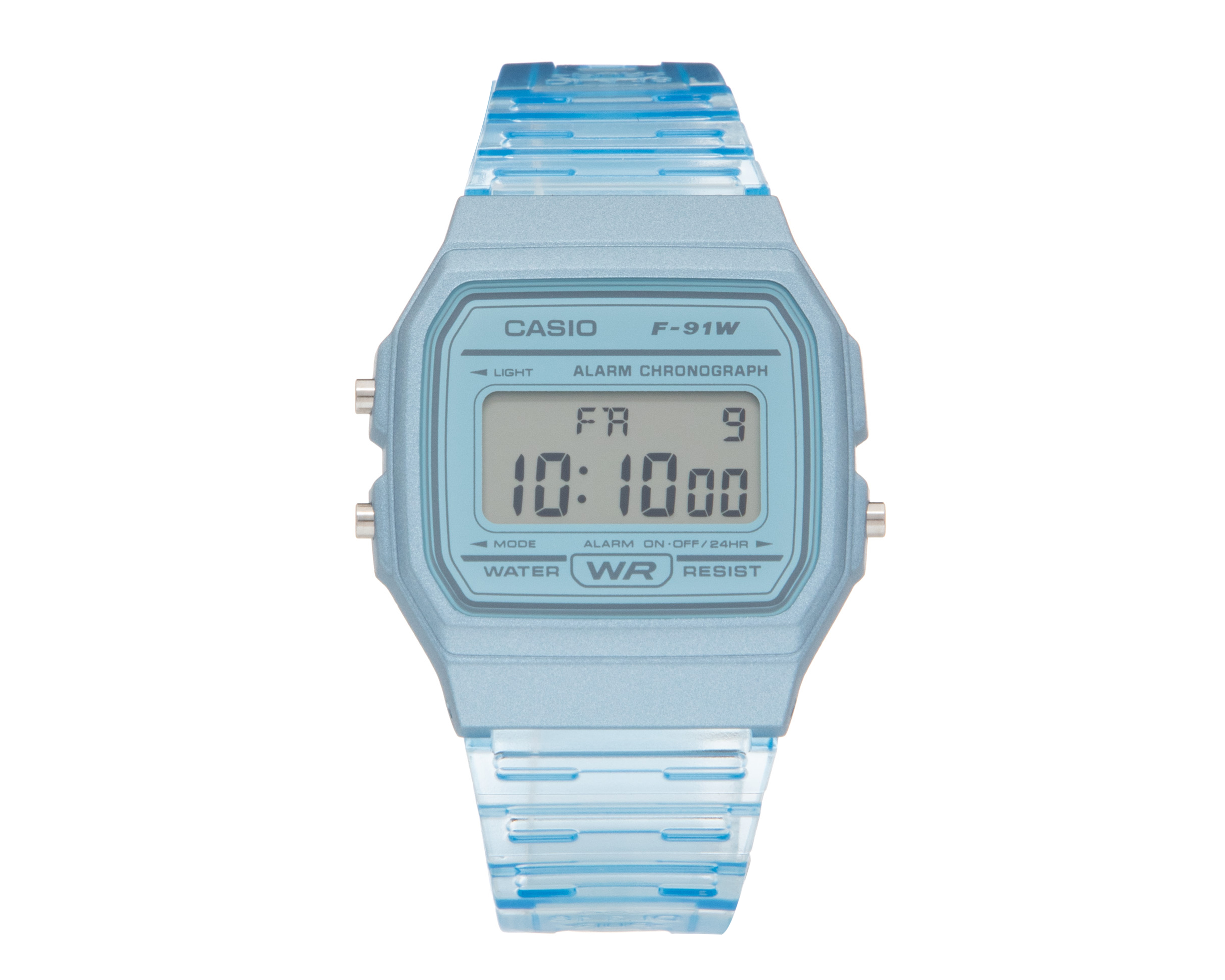 Foto 1 | Foto 1 | Reloj para Mujer Casio Azul F-91WS-2CF