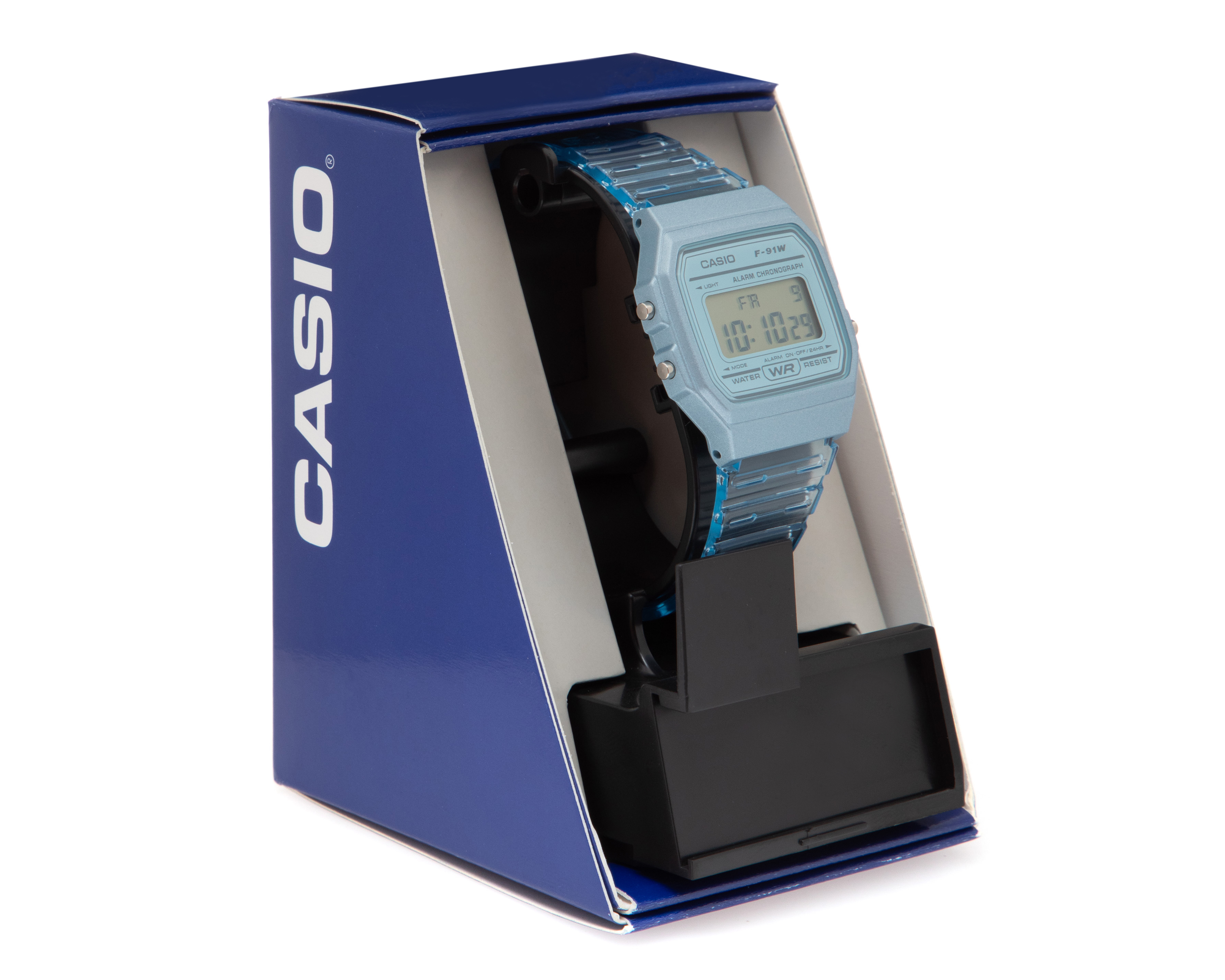 Foto 5 | Foto 5 | Reloj para Mujer Casio Azul F-91WS-2CF
