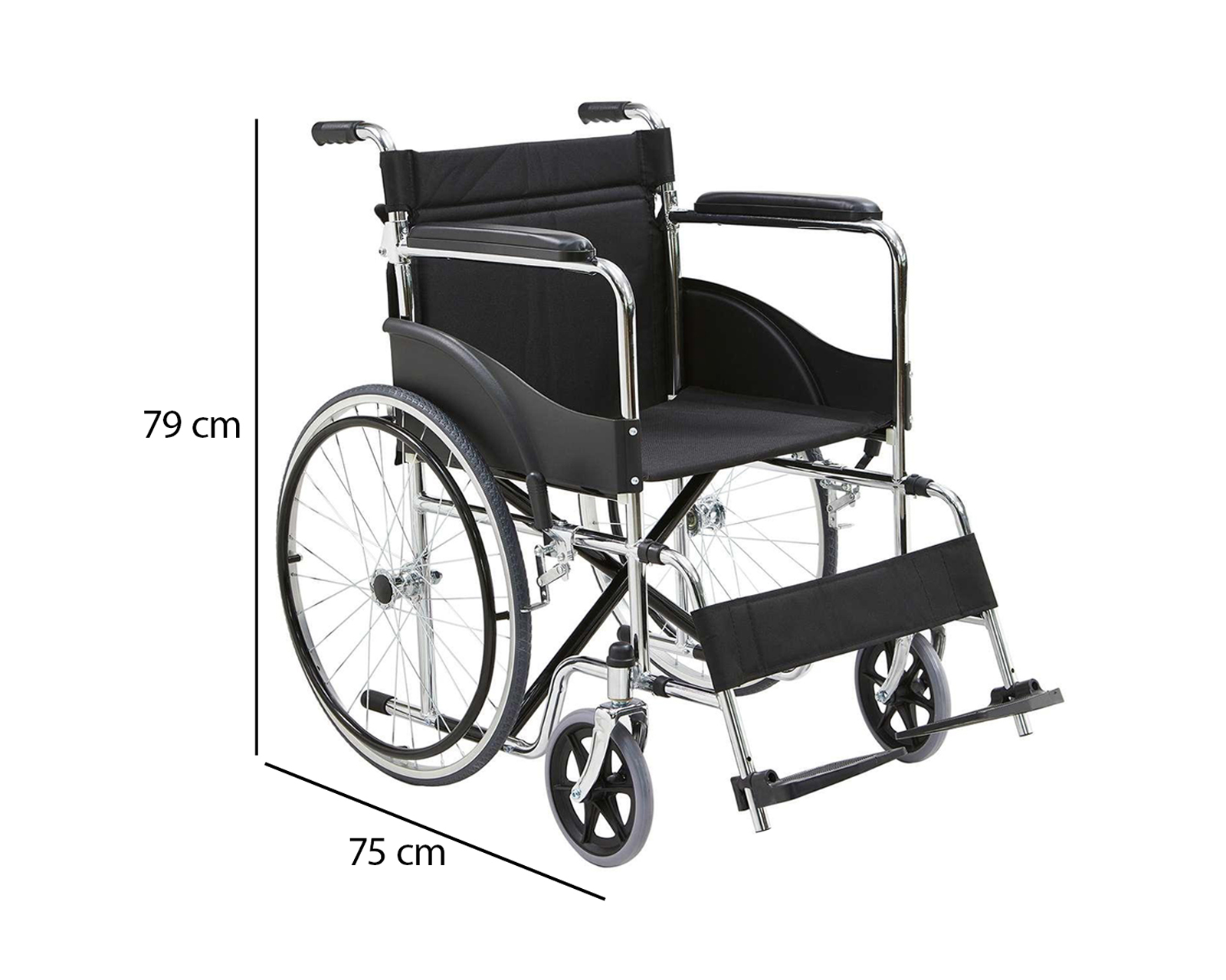 Foto 5 pulgar | Foto 4 | Silla de Ruedas Fisiocare de Acero
