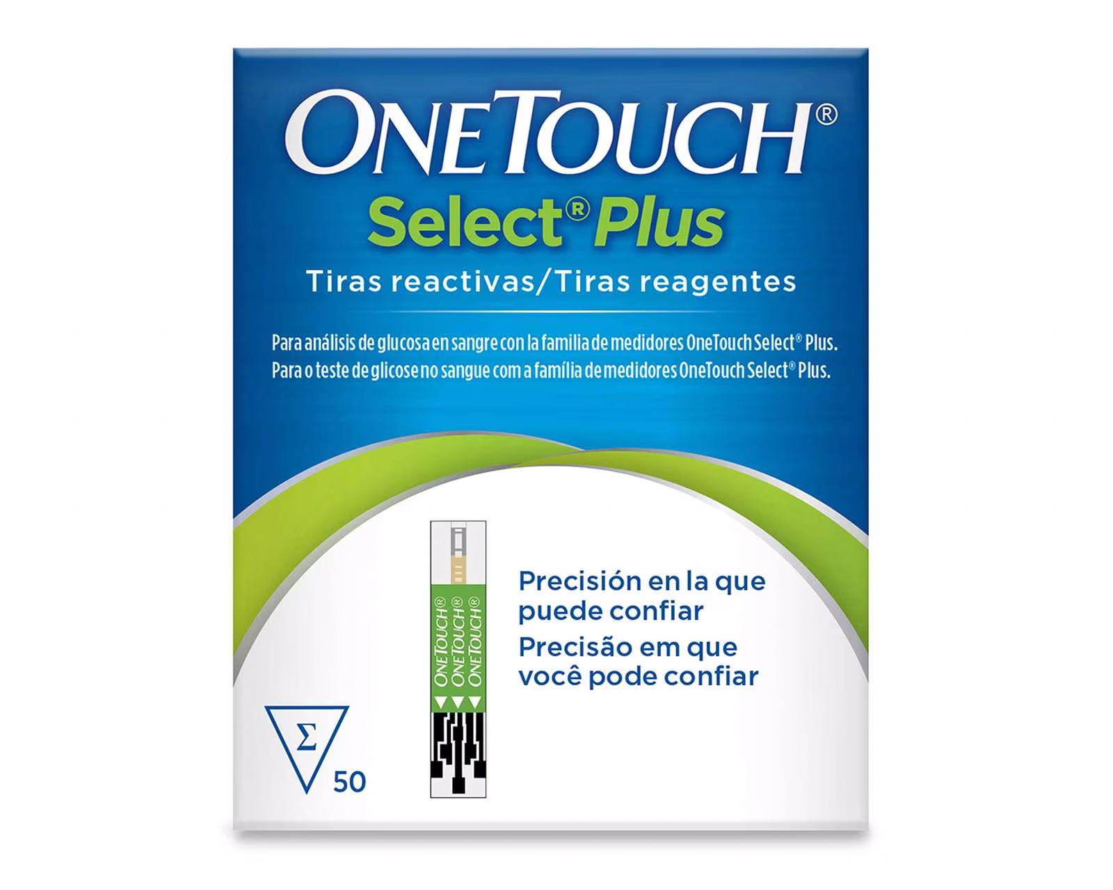 Foto 3 pulgar | Foto 2 | Tiras Reactivas One Touch Select Plus 50 Piezas