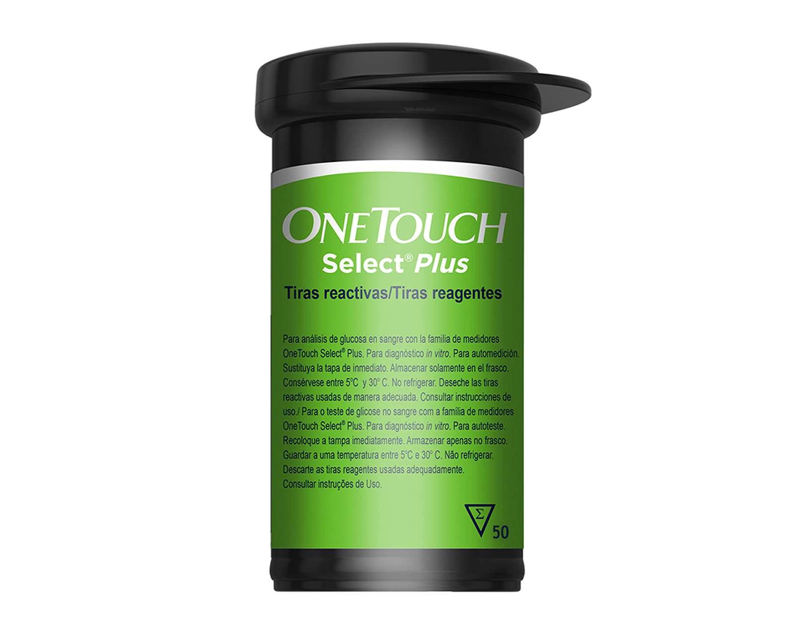 Foto 4 pulgar | Foto 3 | Tiras Reactivas One Touch Select Plus 50 Piezas