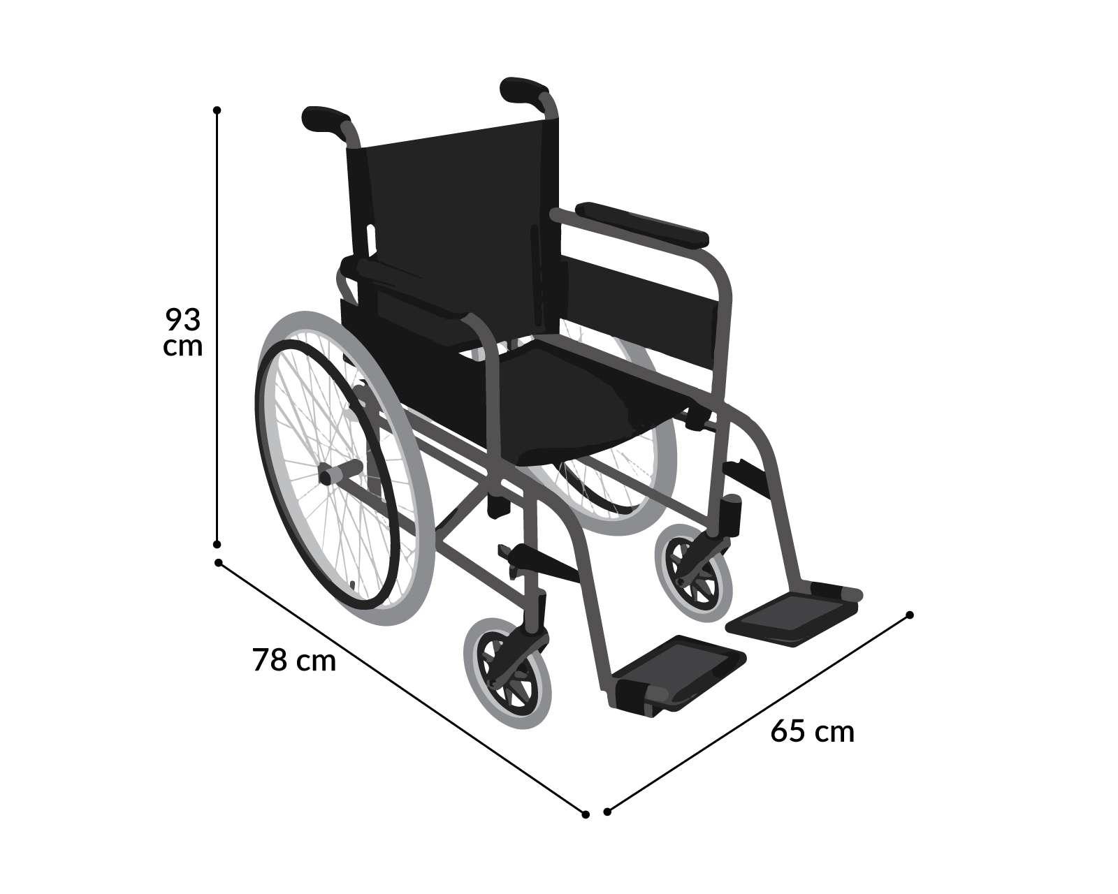 Foto 6 pulgar | Foto 5 | Silla de Ruedas Handy Plegable con Frenos