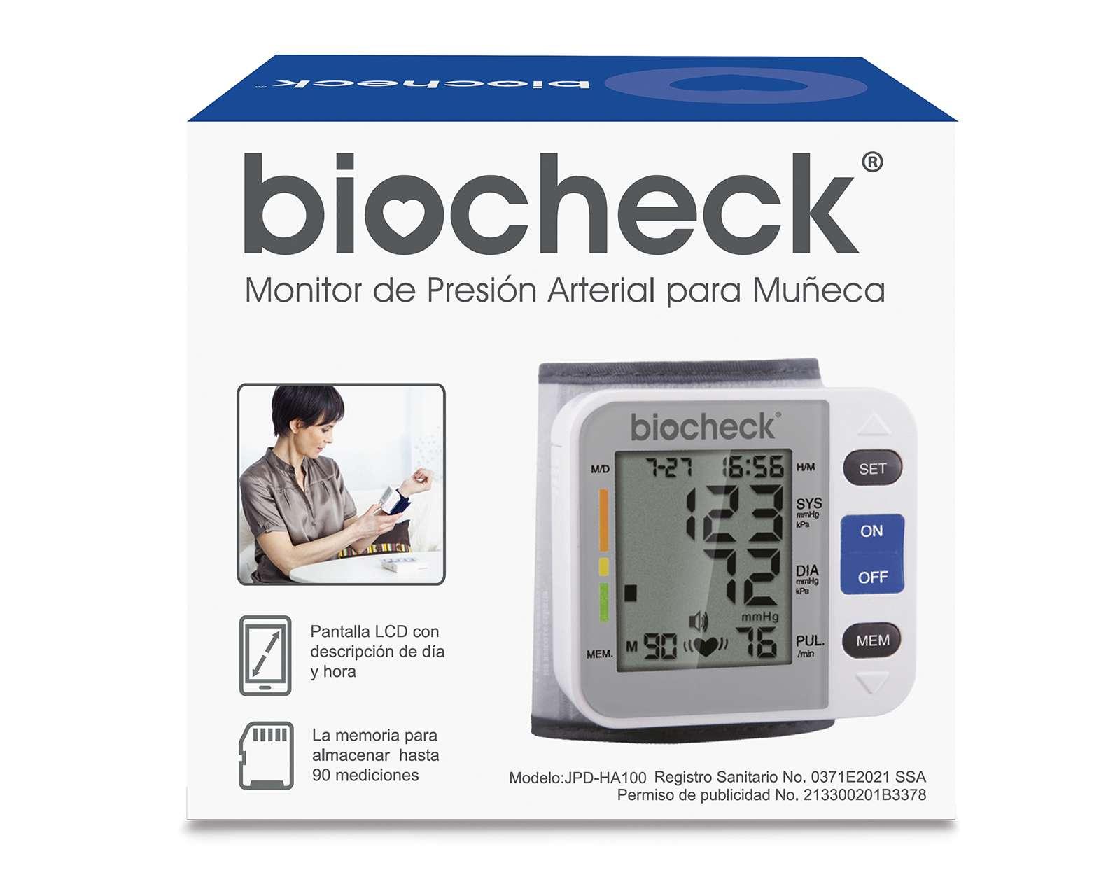 Foto 5 pulgar | Foto 4 | Medidor de Presión Arterial Biocheck de Muñeca