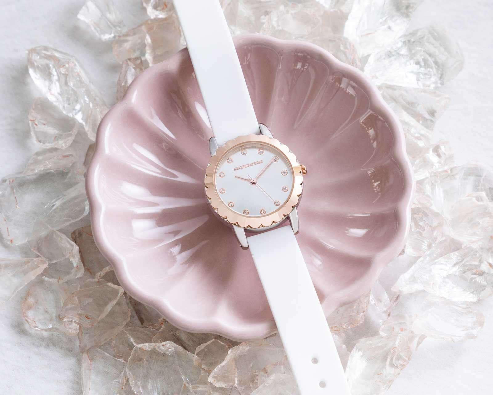 Foto 6 pulgar | Foto 5 | Reloj Skechers SR6235 Blanco
