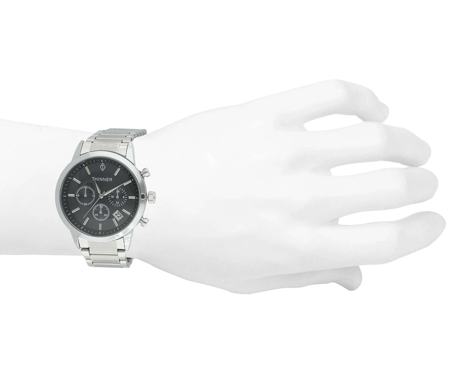 Foto 5 pulgar | Foto 4 | Reloj para Hombre Thinner UT-A8035 Plateado
