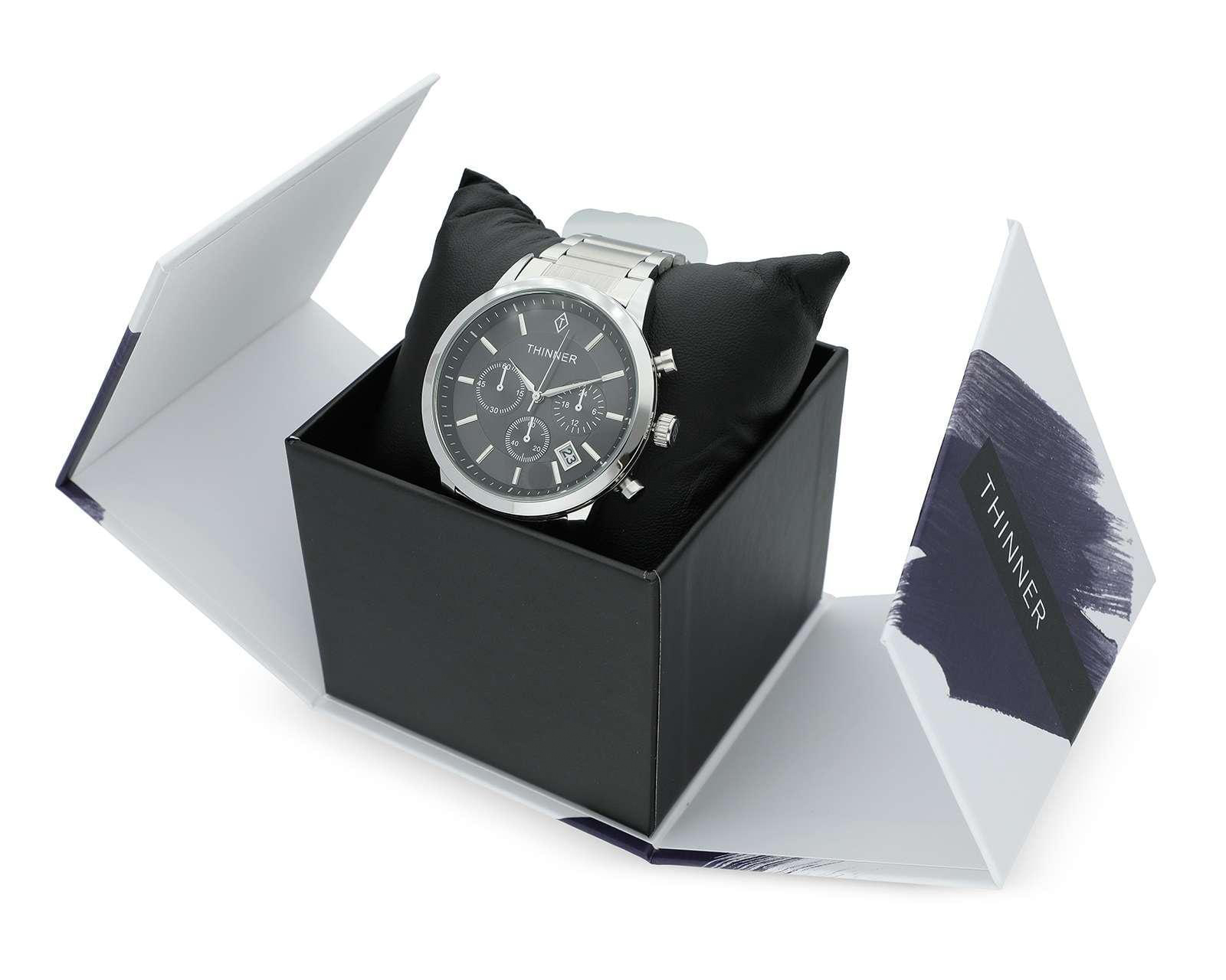 Foto 5 | Foto 5 | Reloj para Hombre Thinner UT-A8035 Plateado