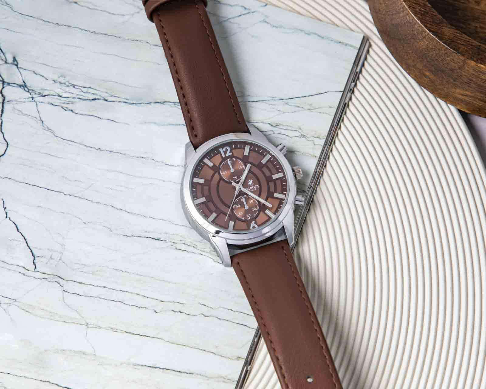 Foto 7 pulgar | Foto 6 | Reloj para Hombre York Team Polo Club MTN-2201-4 Café