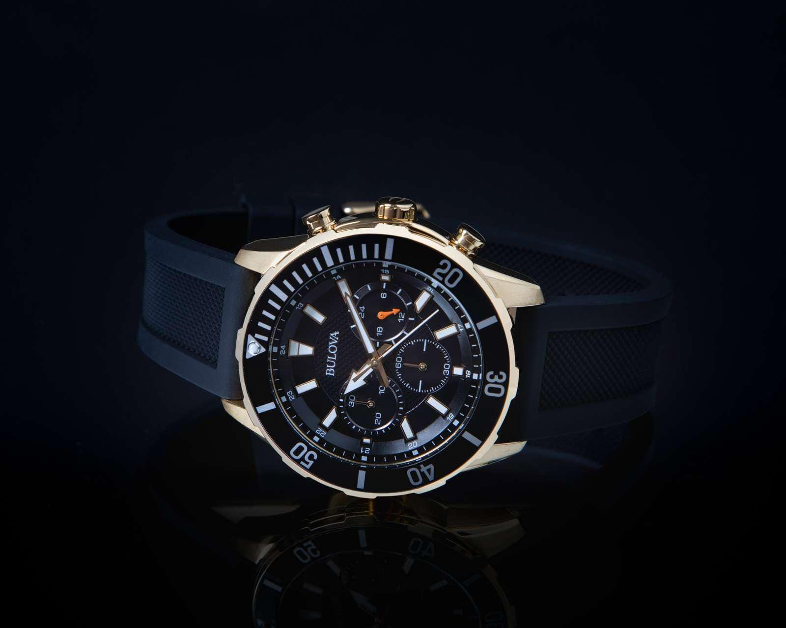 Foto 5 | Foto 5 | Reloj para Hombre Bulova 98A270 Negro