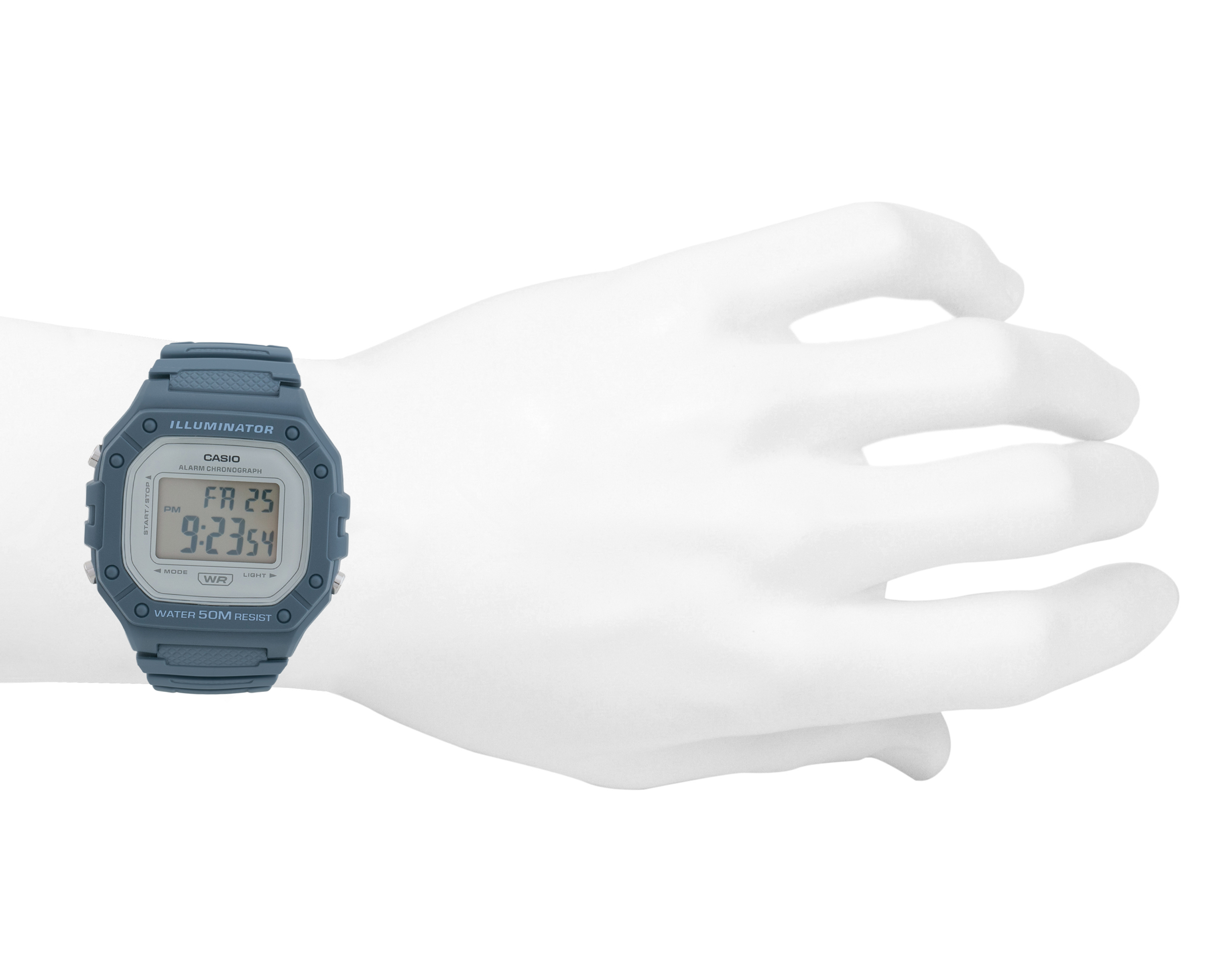 Foto 6 pulgar | Foto 5 | Reloj para Mujer Casio W-218HC-2AVCF Azul