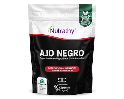 Foto 1 | Foto 1 | Suplemento Alimenticio Nutrathy Ajo Negro 90 Cápsulas