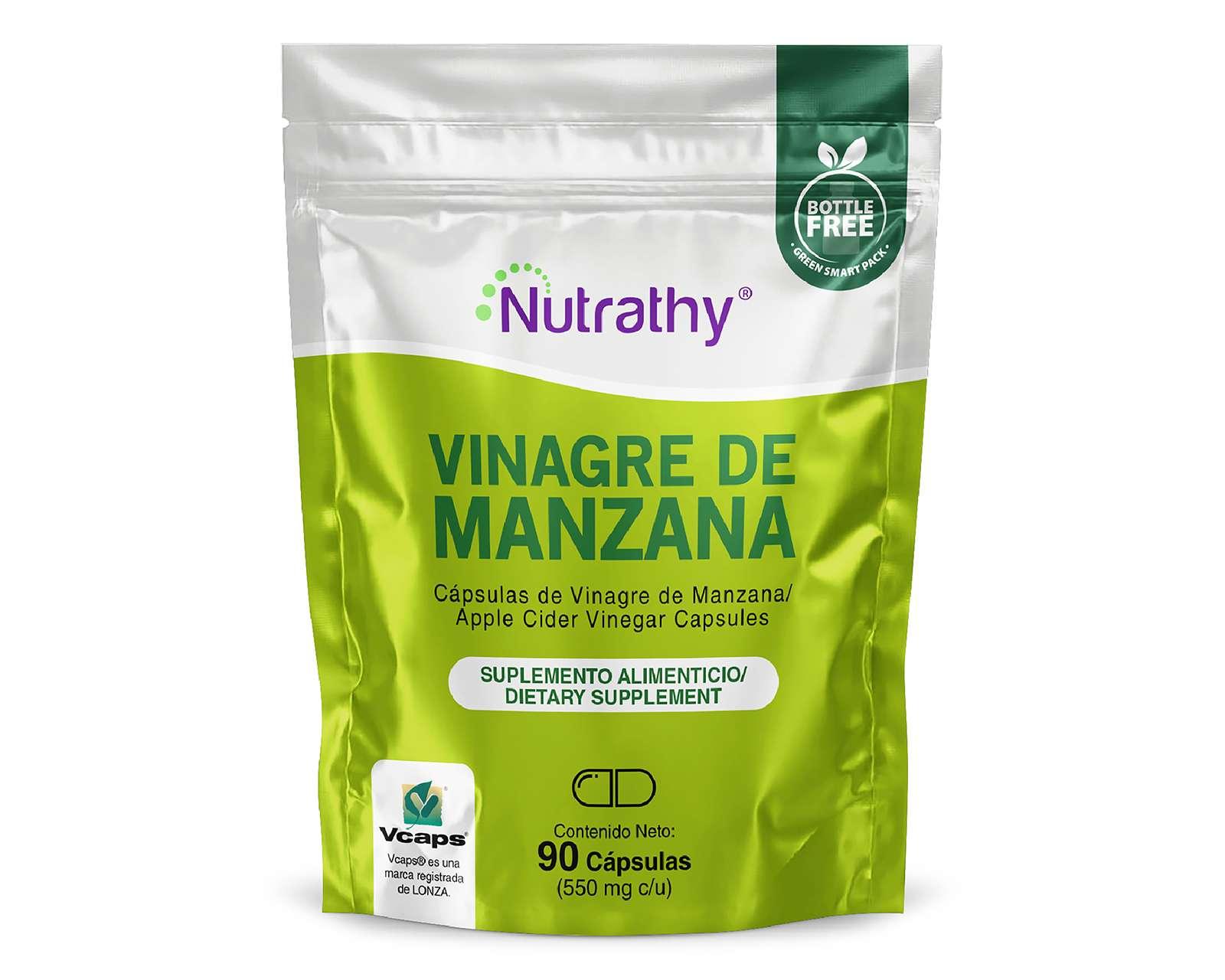 Foto 1 | Foto 1 | Suplemento Alimenticio Nutrathy Vinagre de Manzana 90 Cápsulas