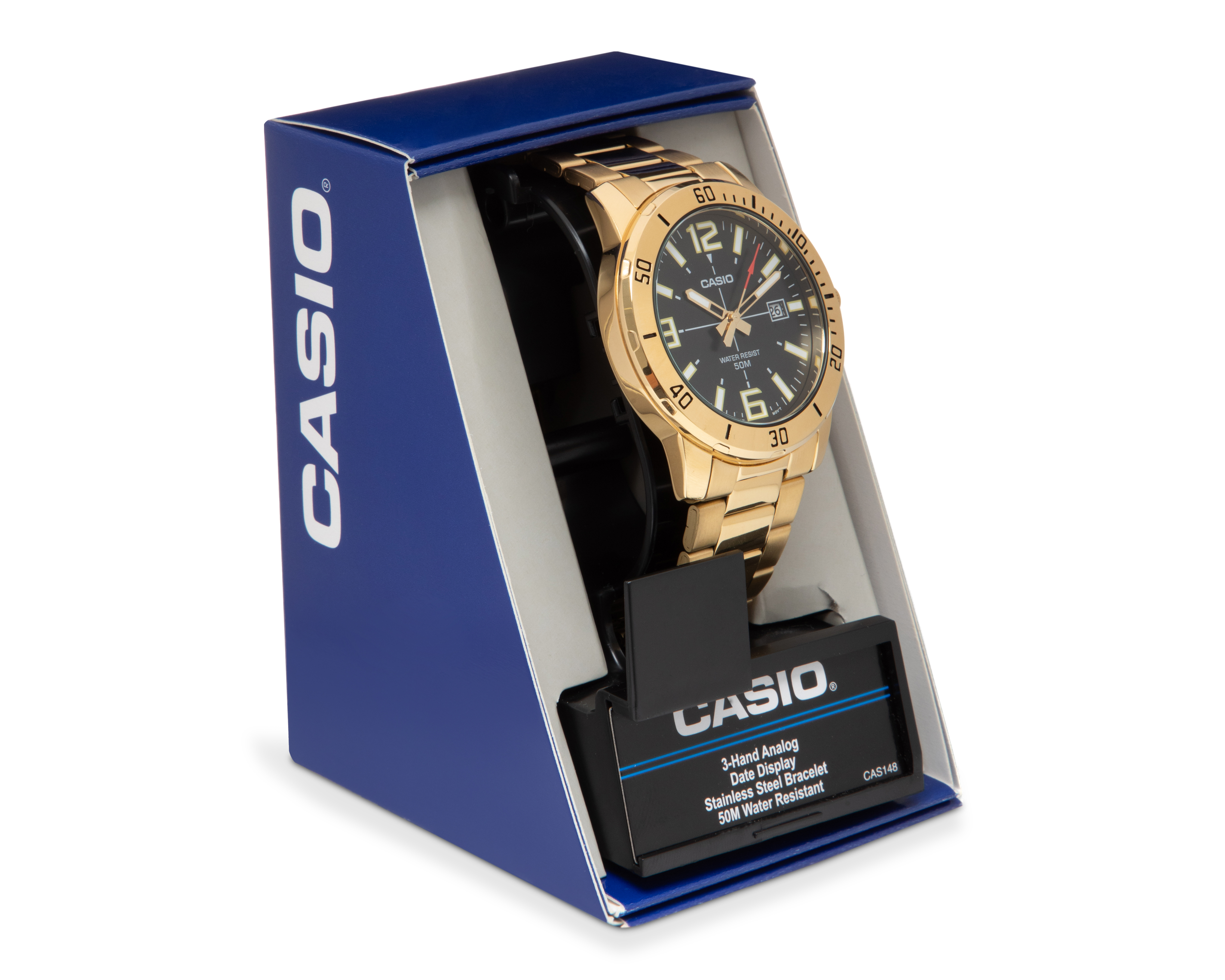 Foto 6 pulgar | Foto 5 | Reloj para Hombre Casio MTP-VD01G-1BVCF Dorado