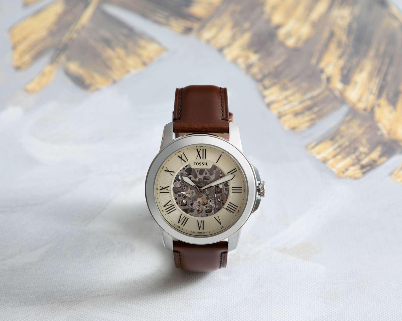 Foto 6 | Foto 6 | Reloj para Hombre Fossil ME3099 Café