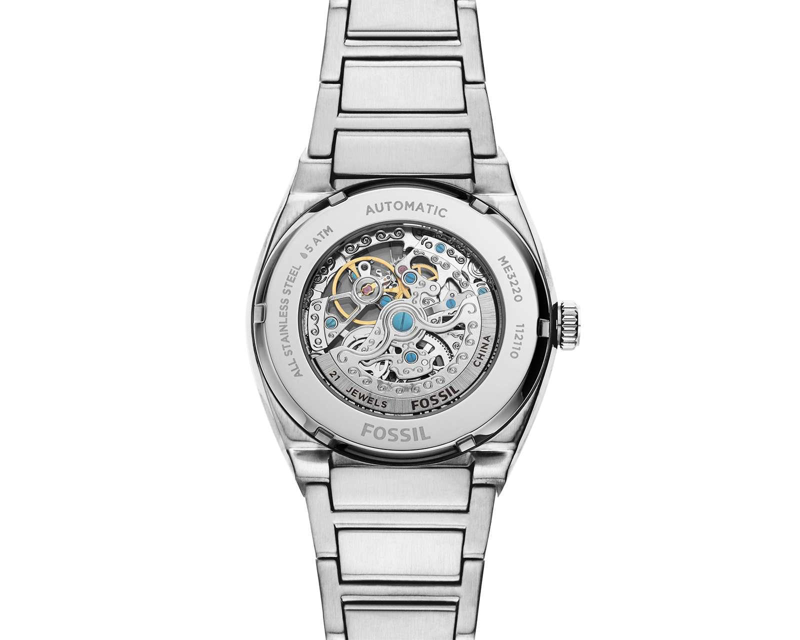 Foto 5 pulgar | Foto 4 | Reloj para Hombre Fossil ME3220 Plateado