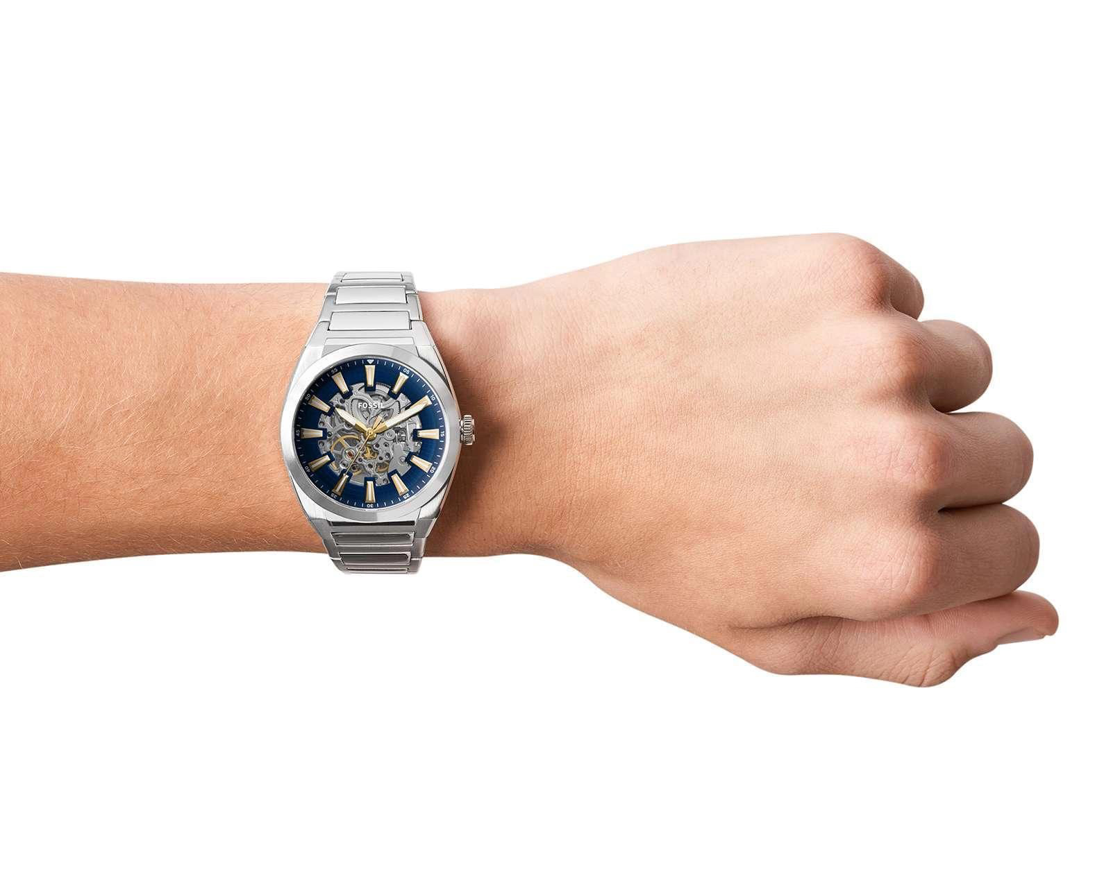 Foto 6 pulgar | Foto 5 | Reloj para Hombre Fossil ME3220 Plateado